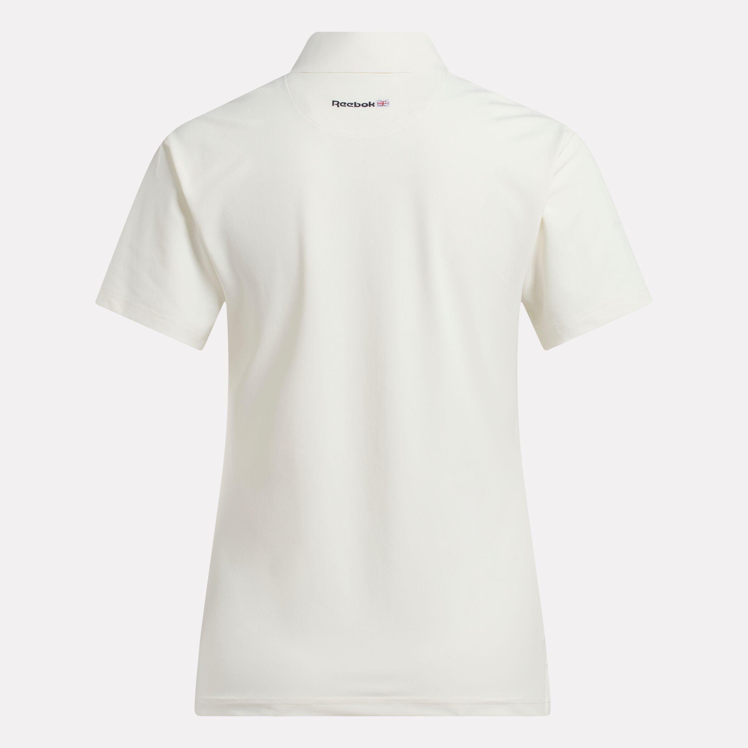 Women's Short Sleeve Stretch Pique Placket Polo Shirt Female Product Image