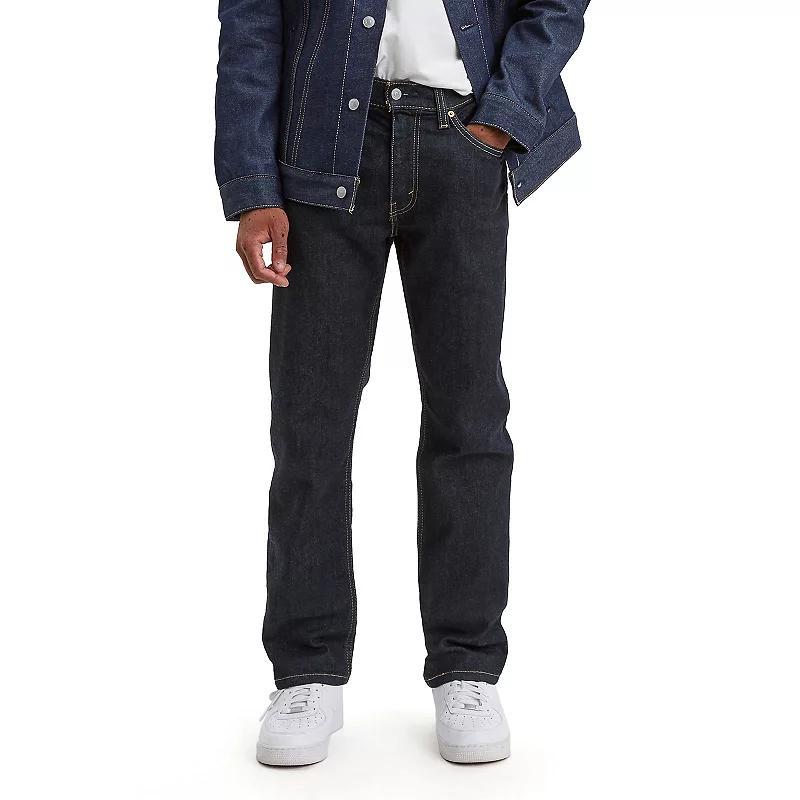 Levi's® Men's 541™ Fit Taper Jeans - Black Denim 42x32: Heavyweight, Mid Rise, Stretch Denim Product Image