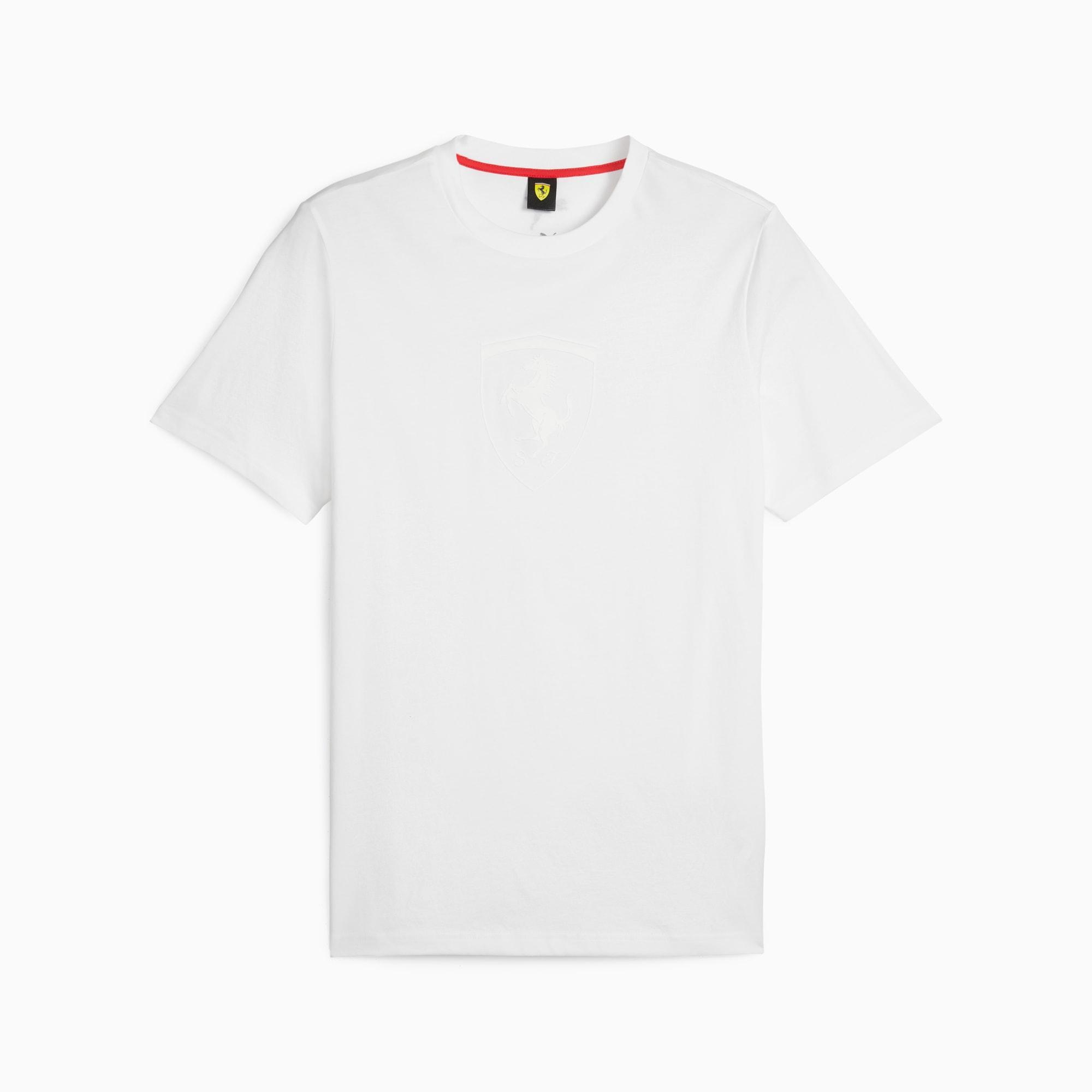 Scuderia Ferrari Race Big Shield Men's Motorsport Tonal Tee Product Image