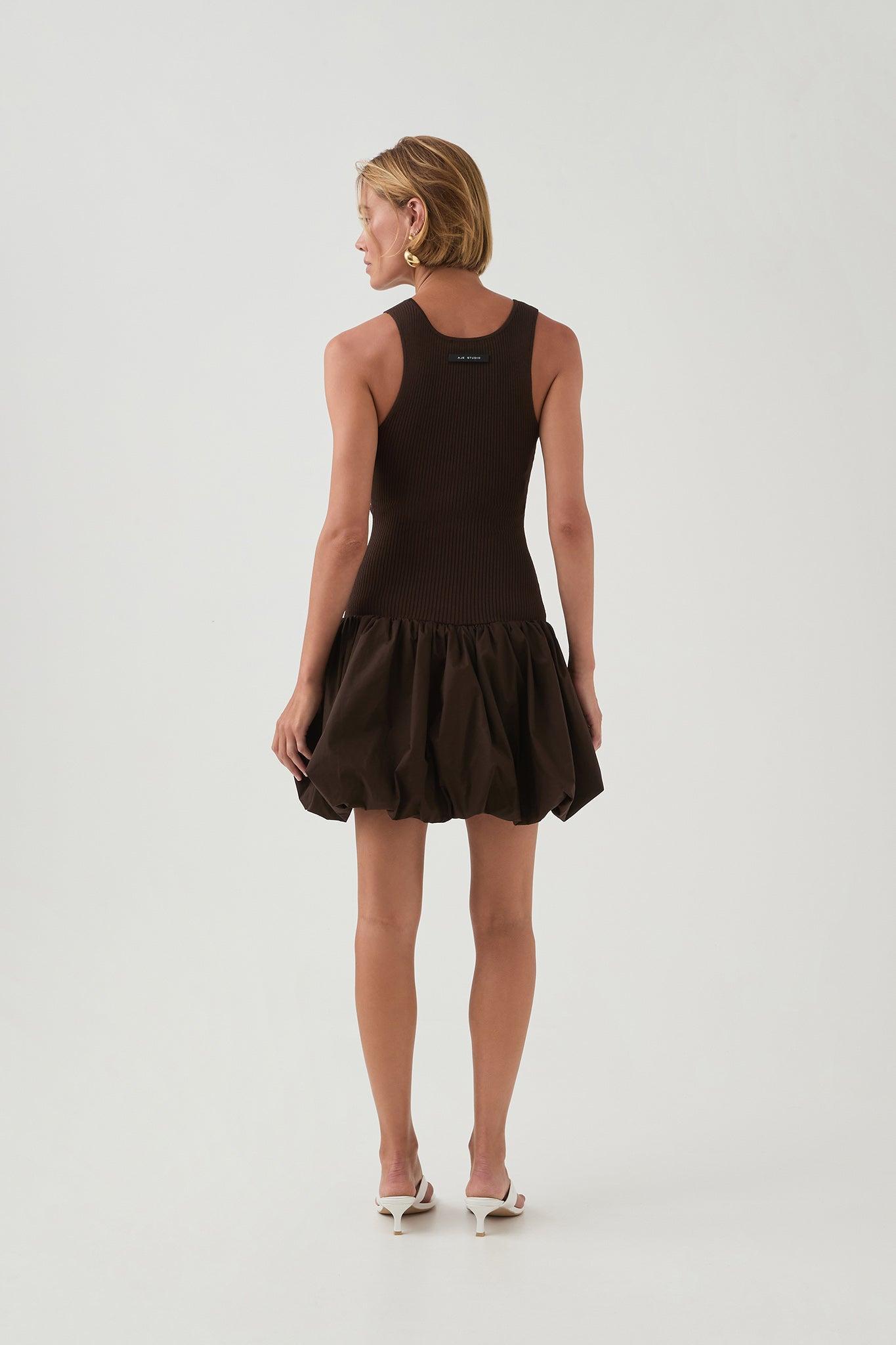 Havana Bubble Mini Dress Product Image