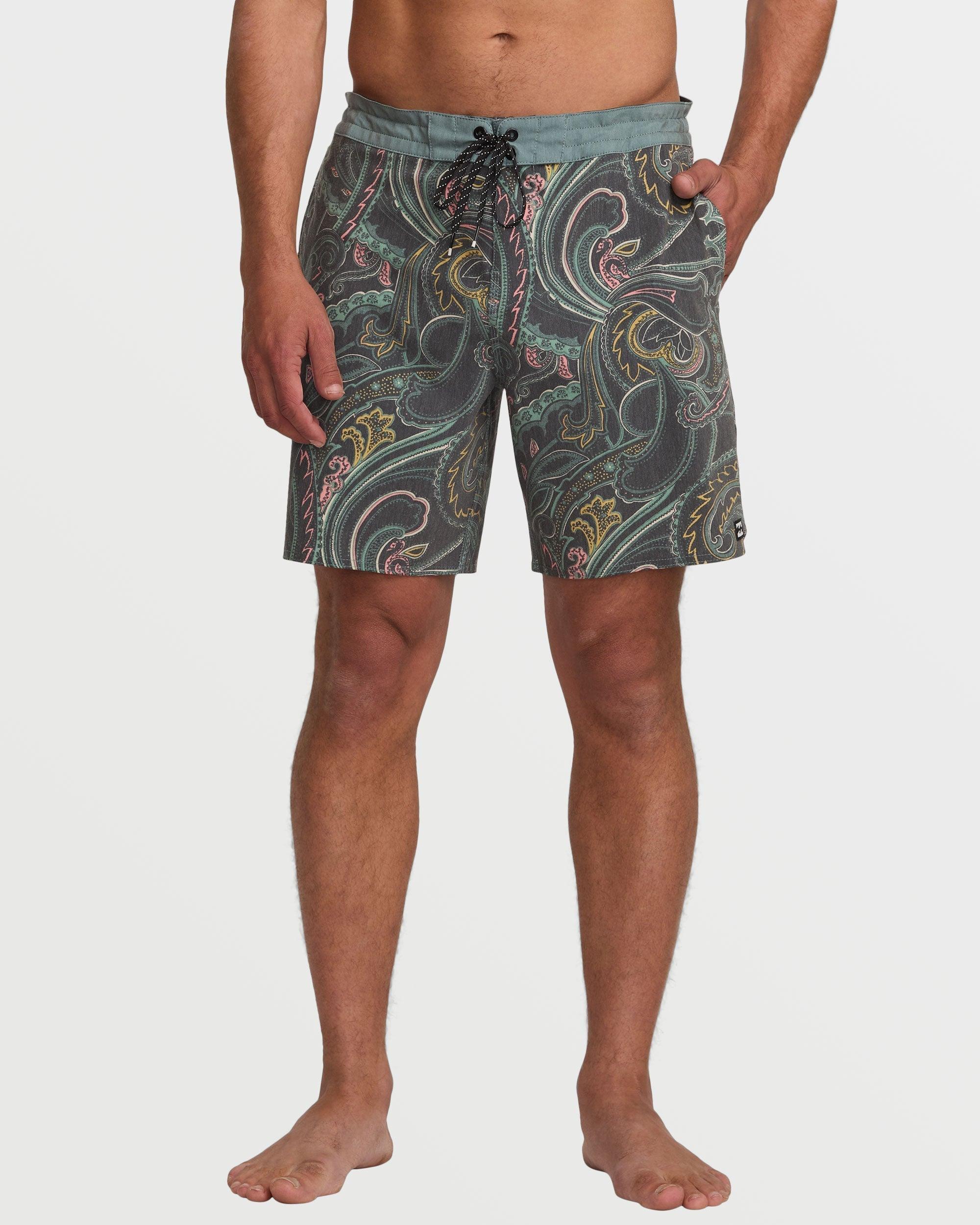 Good Times Lo Tide 18" Boardshorts - Dark Slate Male Product Image