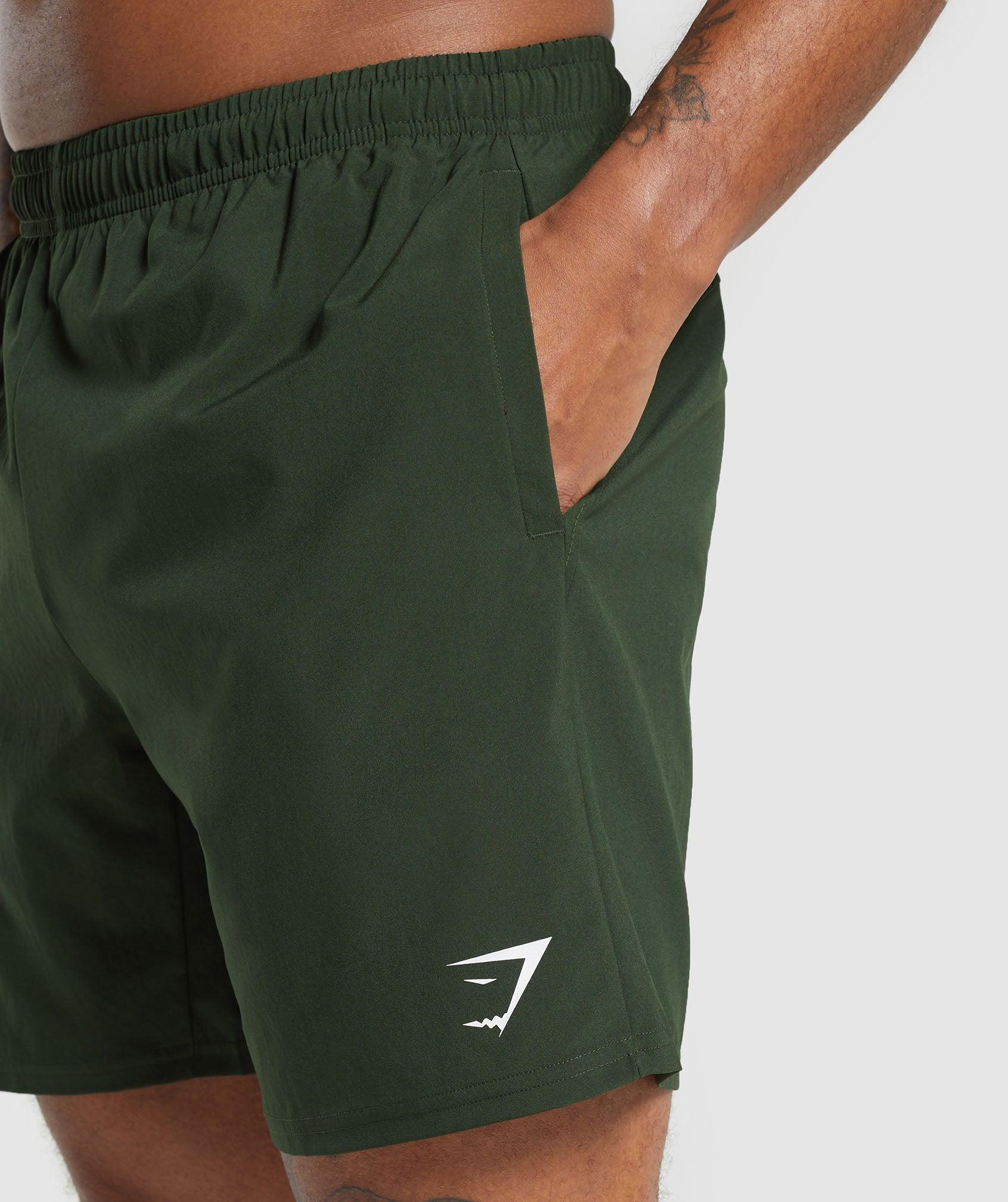 Gymshark Conditioning Club Shorts - Trail Green Male Product Image