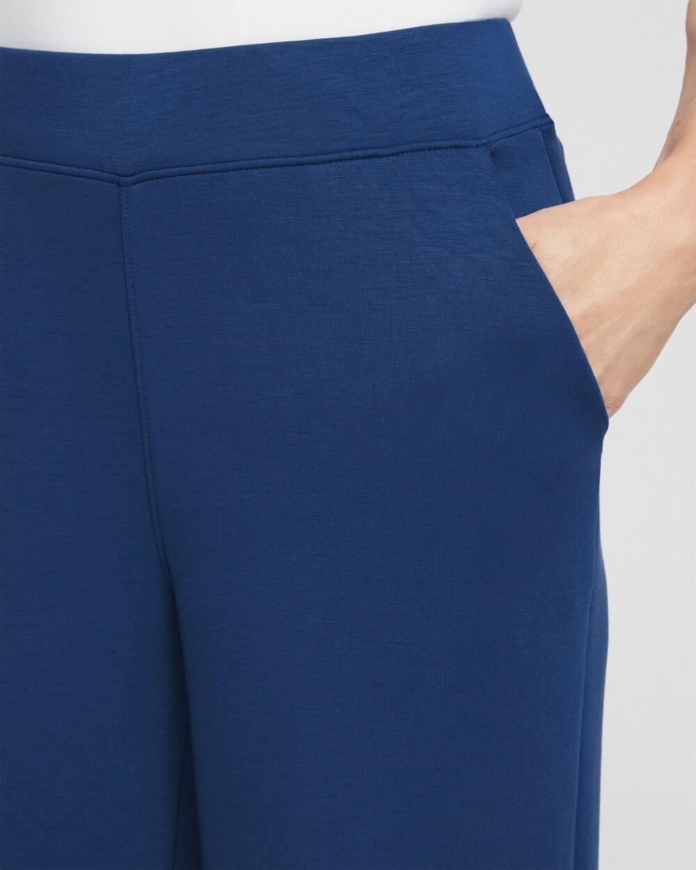 Zenergy® Wide Leg Scuba Pants Product Image
