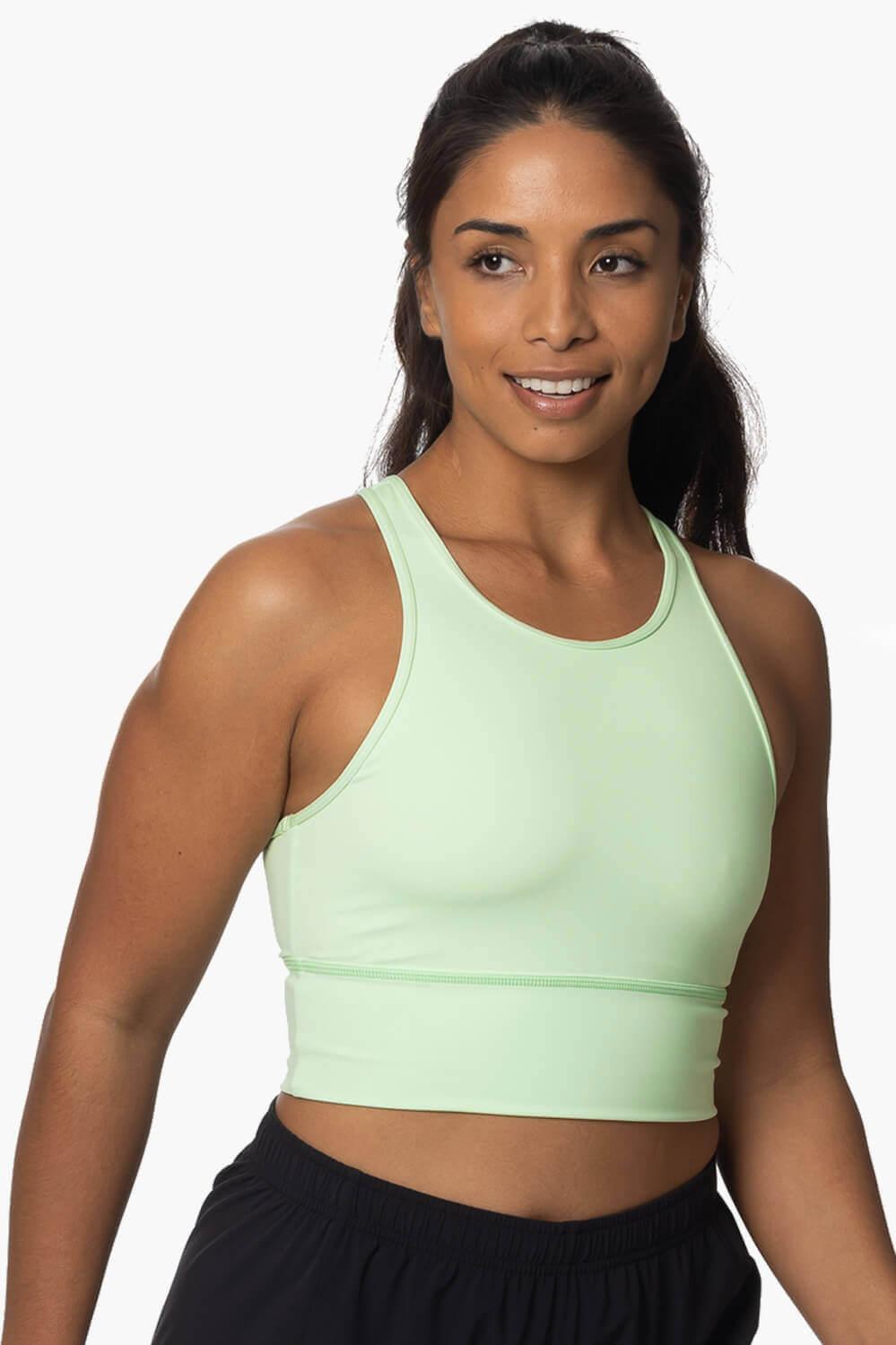 Rae Sports Bra - Turquoise Female Product Image