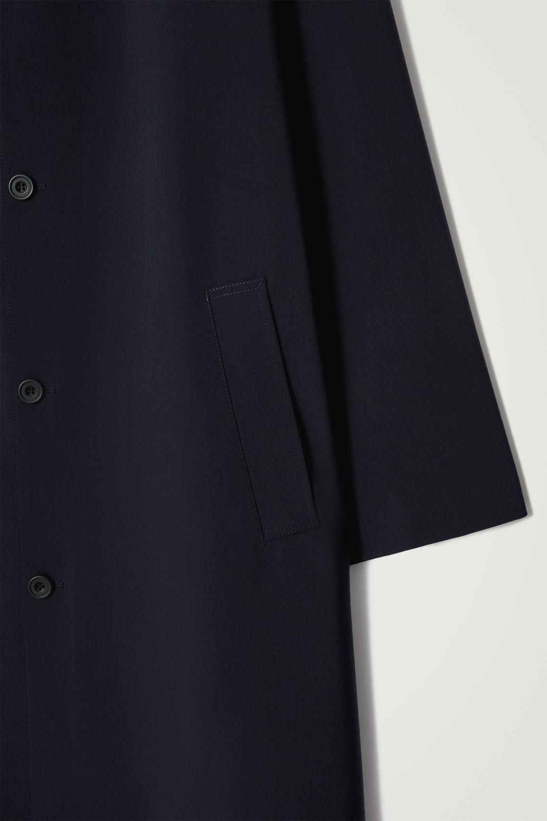 WOOL-BLEND CAR COAT Product Image