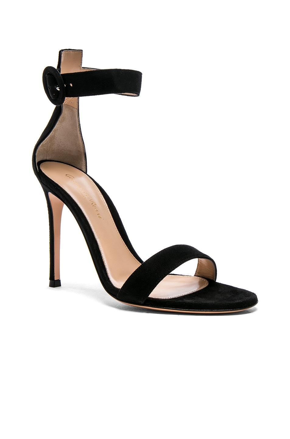 Suede Portofino Heels Product Image