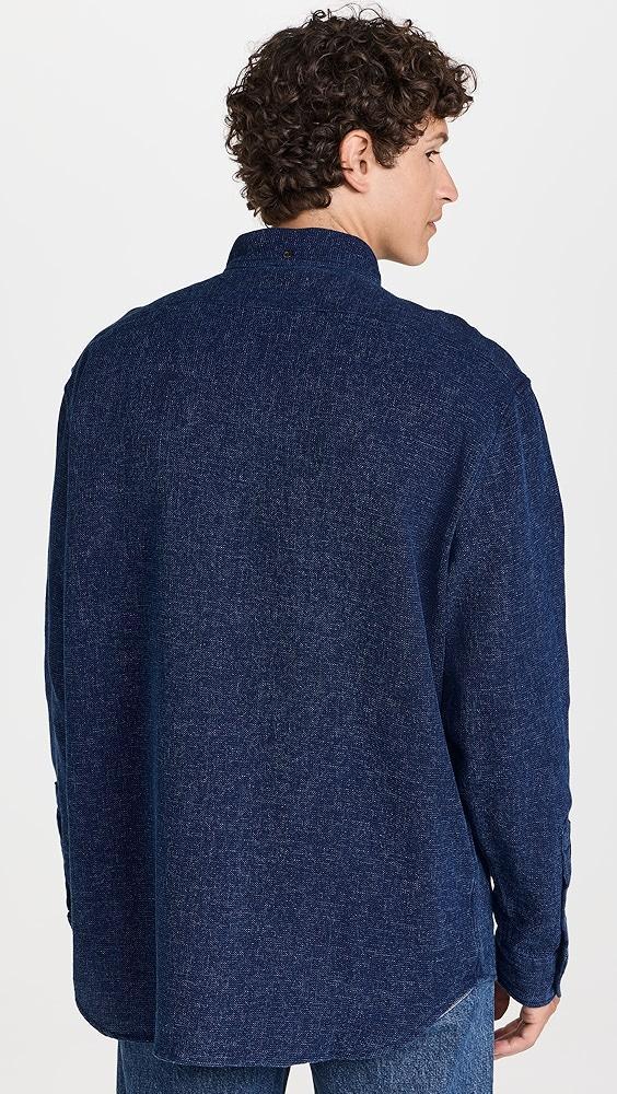 Taylor Stitch Jack Waffle Indigo Shirt | Shopbop Product Image
