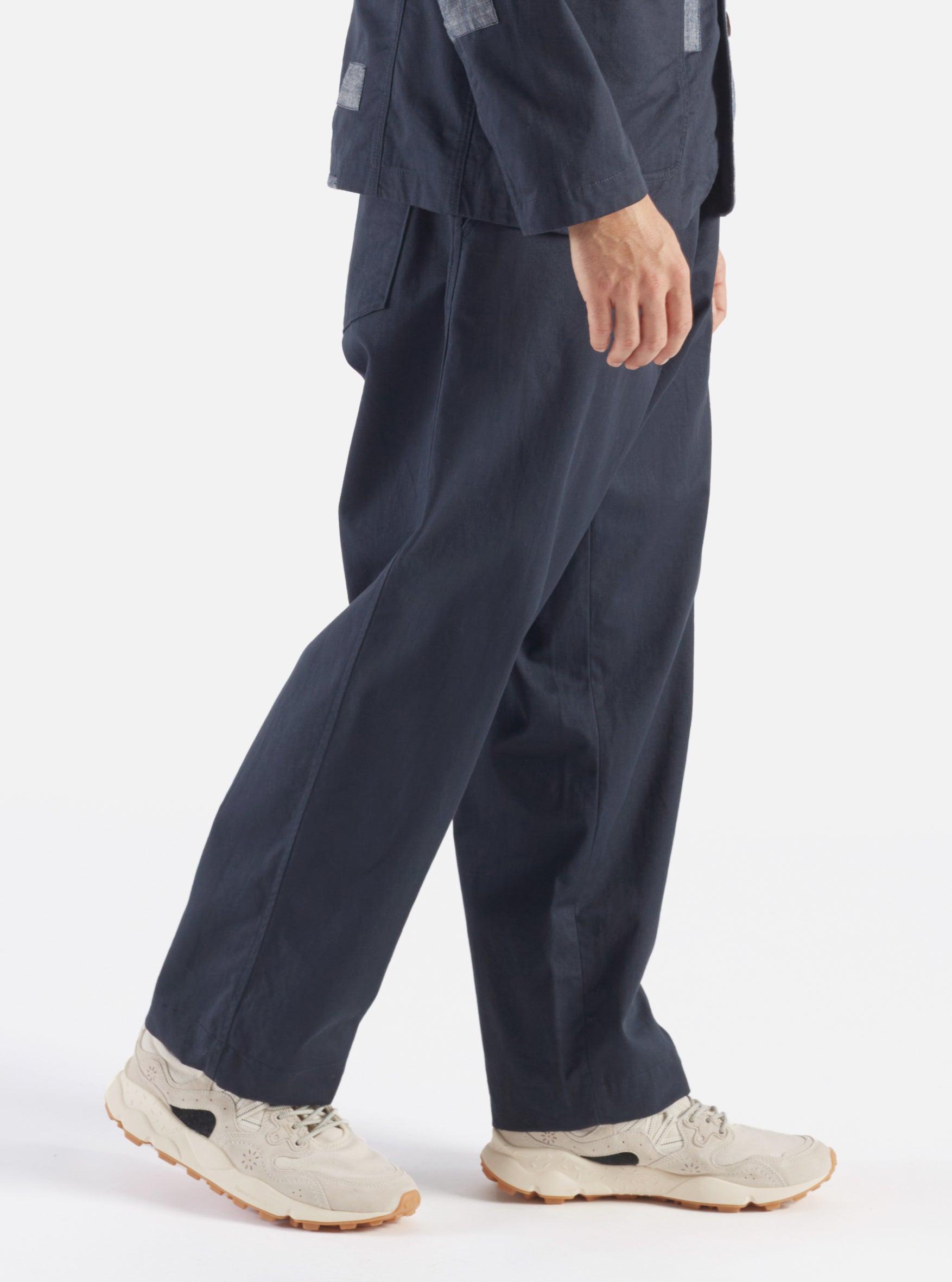 Universal Works Duke Pant in Navy Twill Product Image