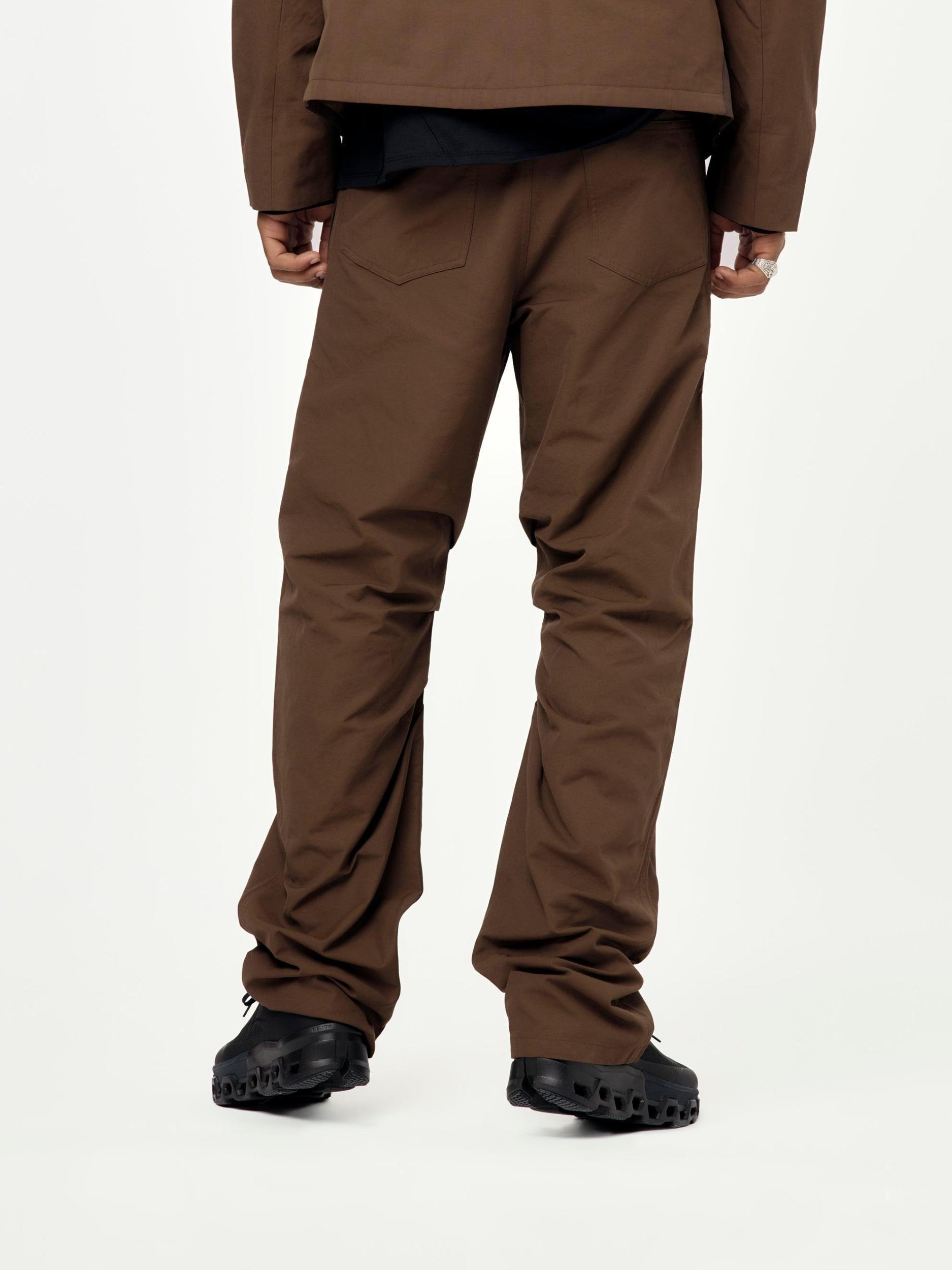 7.0 TROUSERS RIGHT (BROWN) Product Image