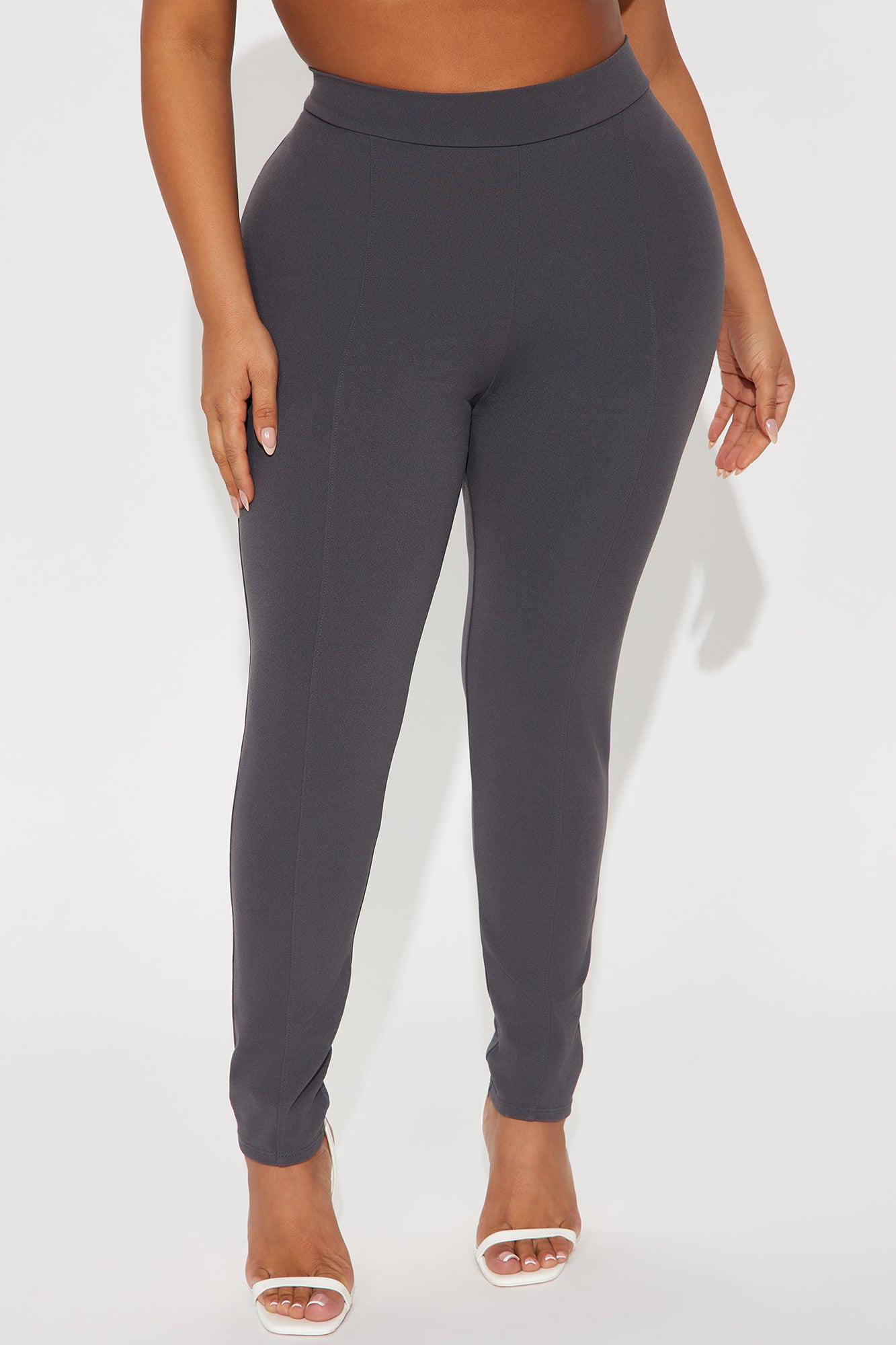 Good For You Crepe Skinny Pant - Charcoal Product Image