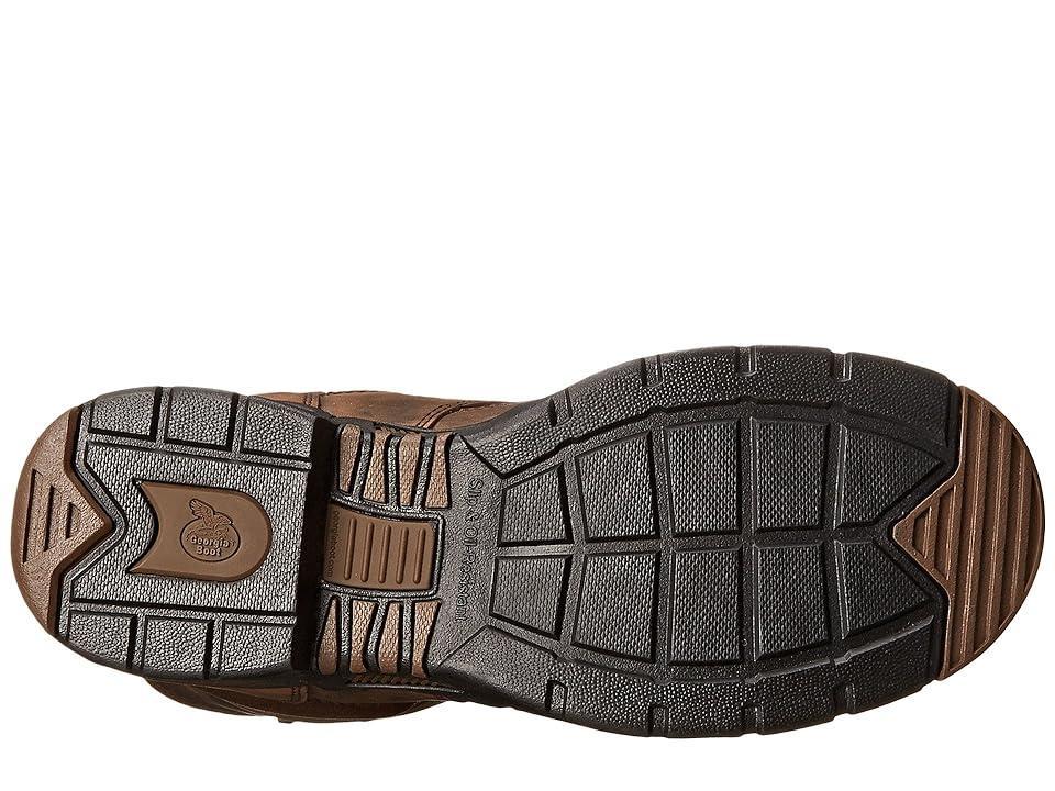 Georgia Boots Athens Men's 10-in. Waterproof Wellington Work Boots, Size: 8 Medium, Brown Product Image