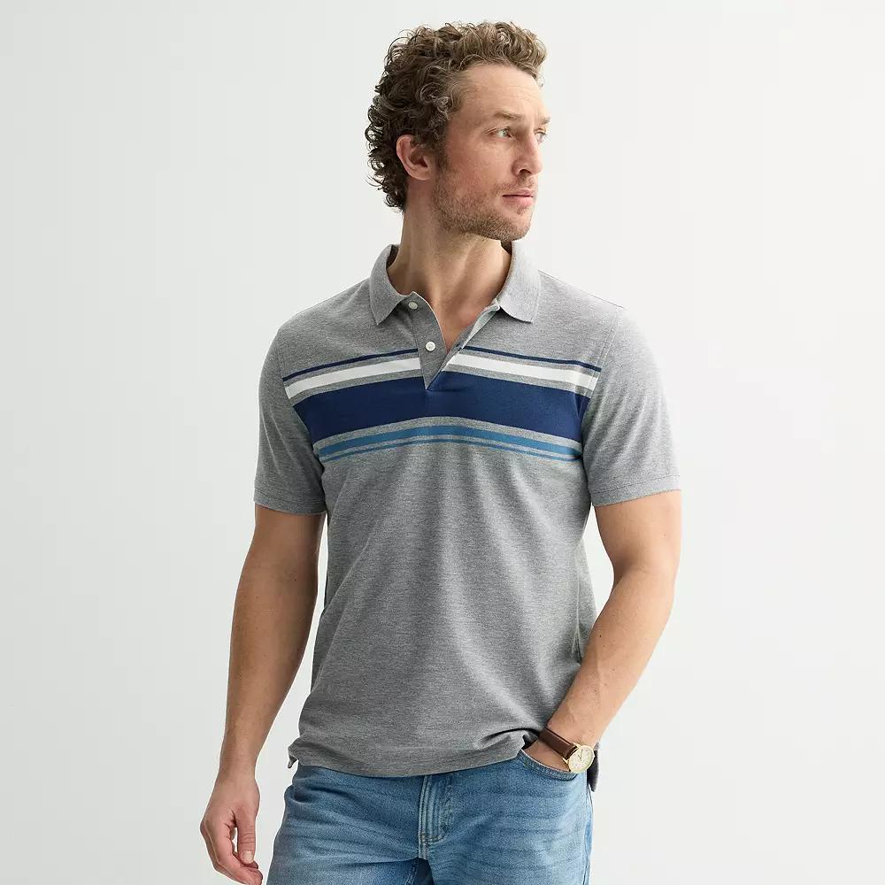 Mens Sonoma Goods For Life Short Sleeve Pique Polo Product Image