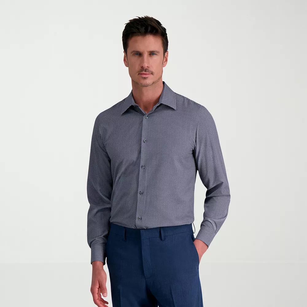 Mens Haggar Performance Slim Fit Dress Shirt Product Image
