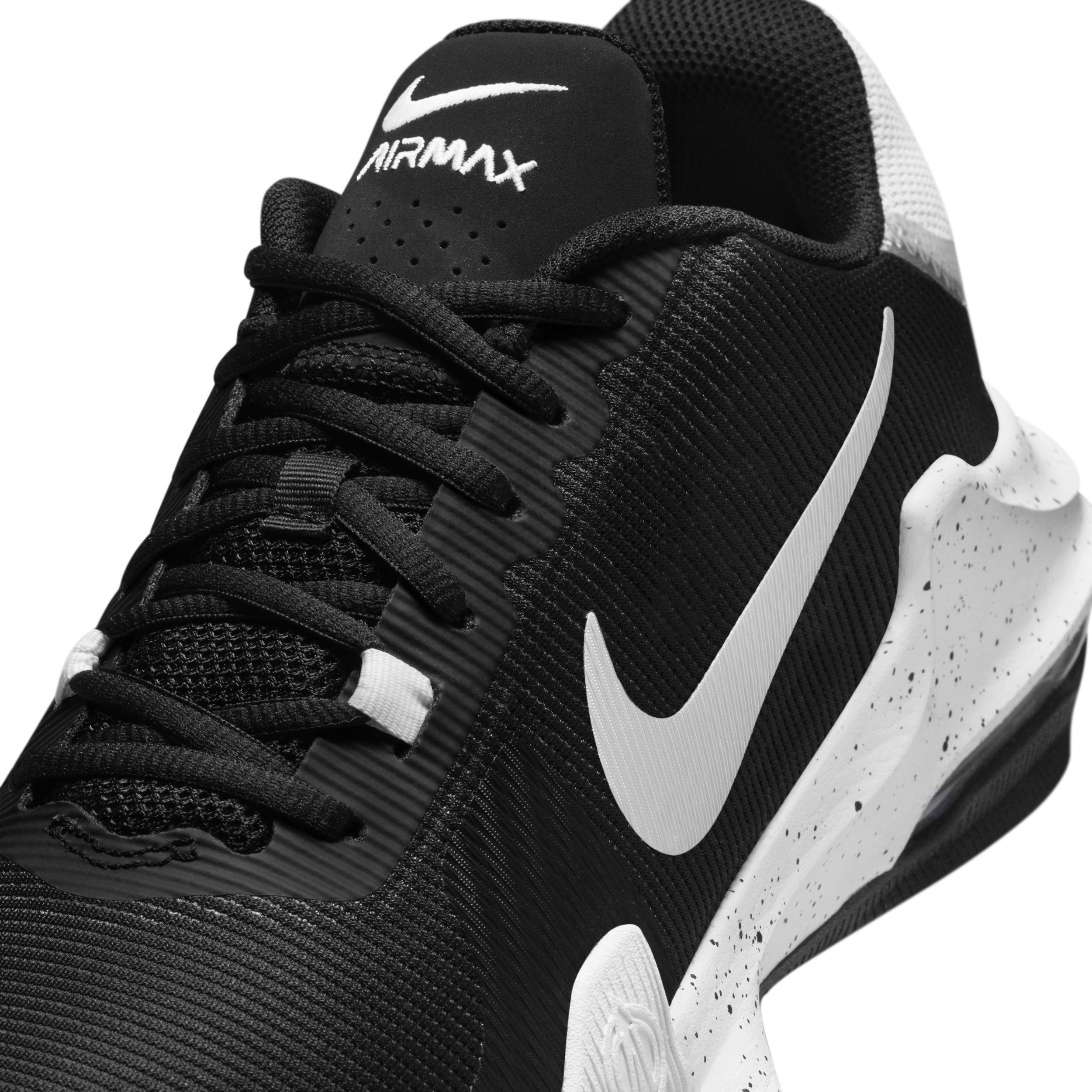 Nike Mens Air Max Impact 4 - Basketball Shoes Black/Wolf Grey/White Product Image