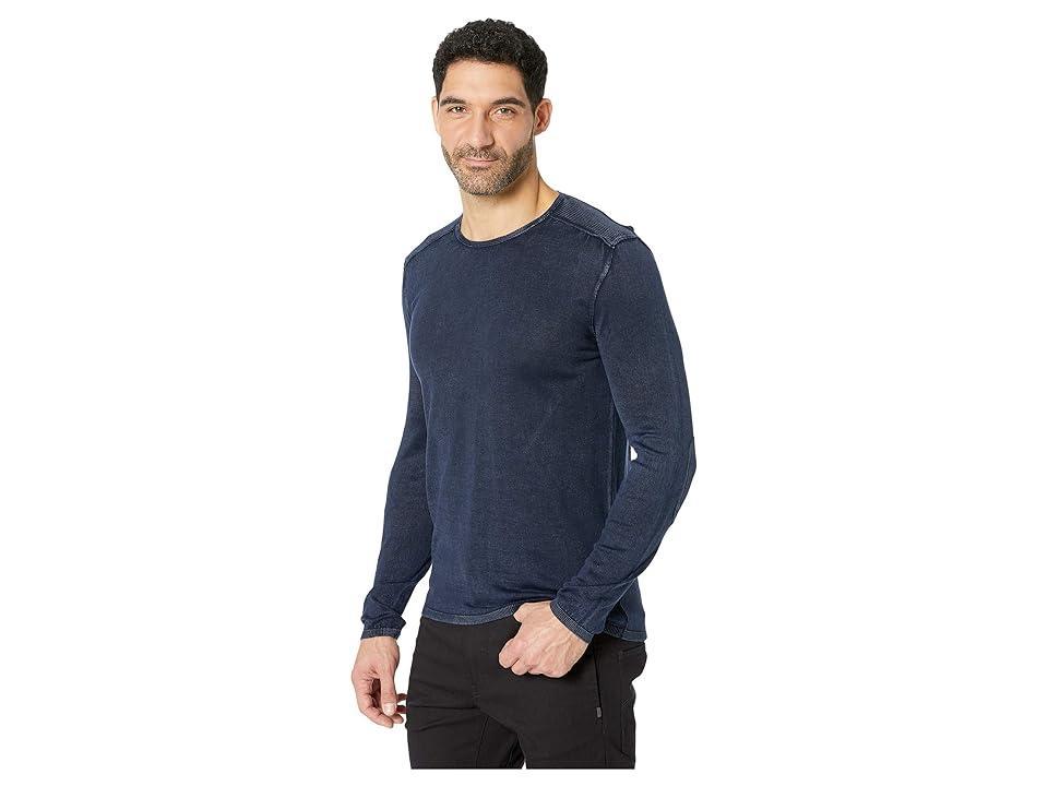 John Varvatos Star Usa Acid-Wash Crewneck Sweater Product Image