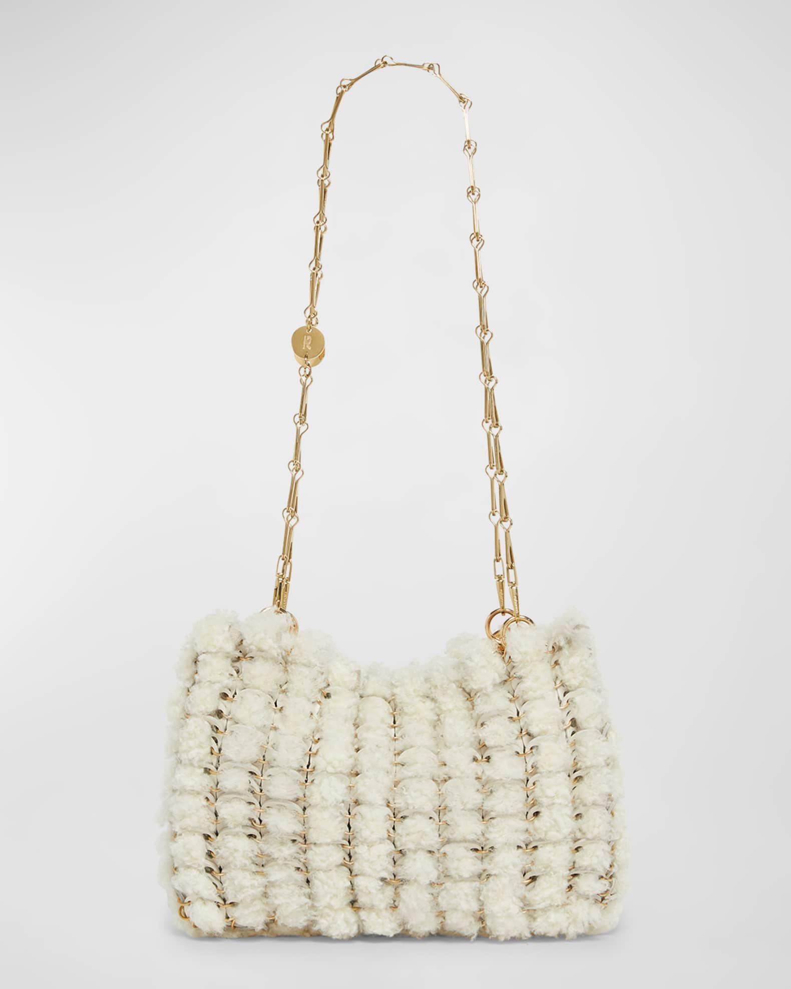 Sac a Main Disc-Link Lamb Fur Shoulder Bag Product Image