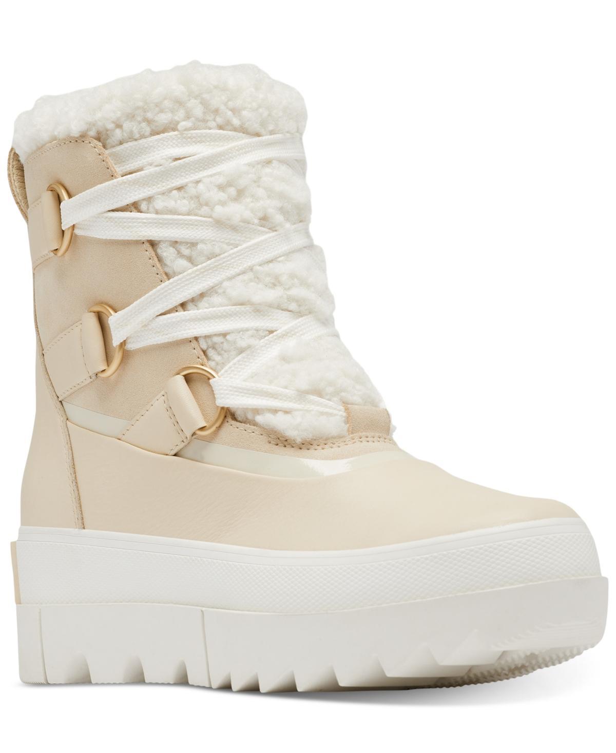 Joan Of Arctic Leather Faux-Fur Snow Booties Product Image