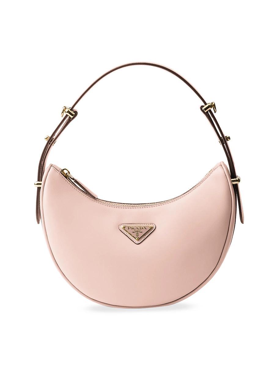 Womens Arqu Leather Shoulder Bag Product Image