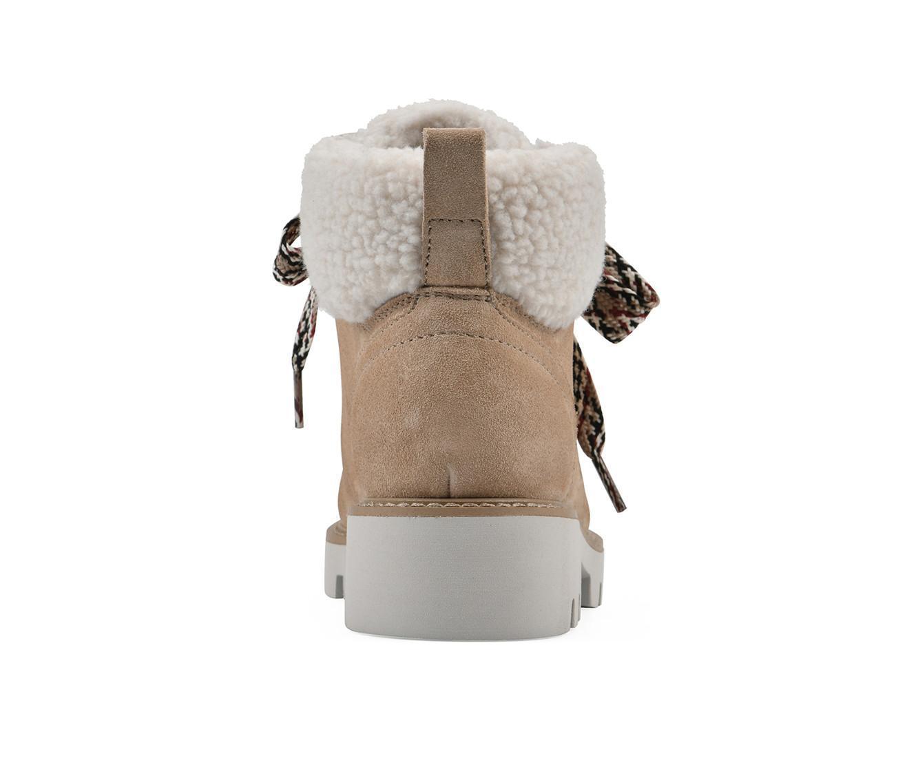Women's White Mountain Gloving Lace Up Winter Booties Product Image