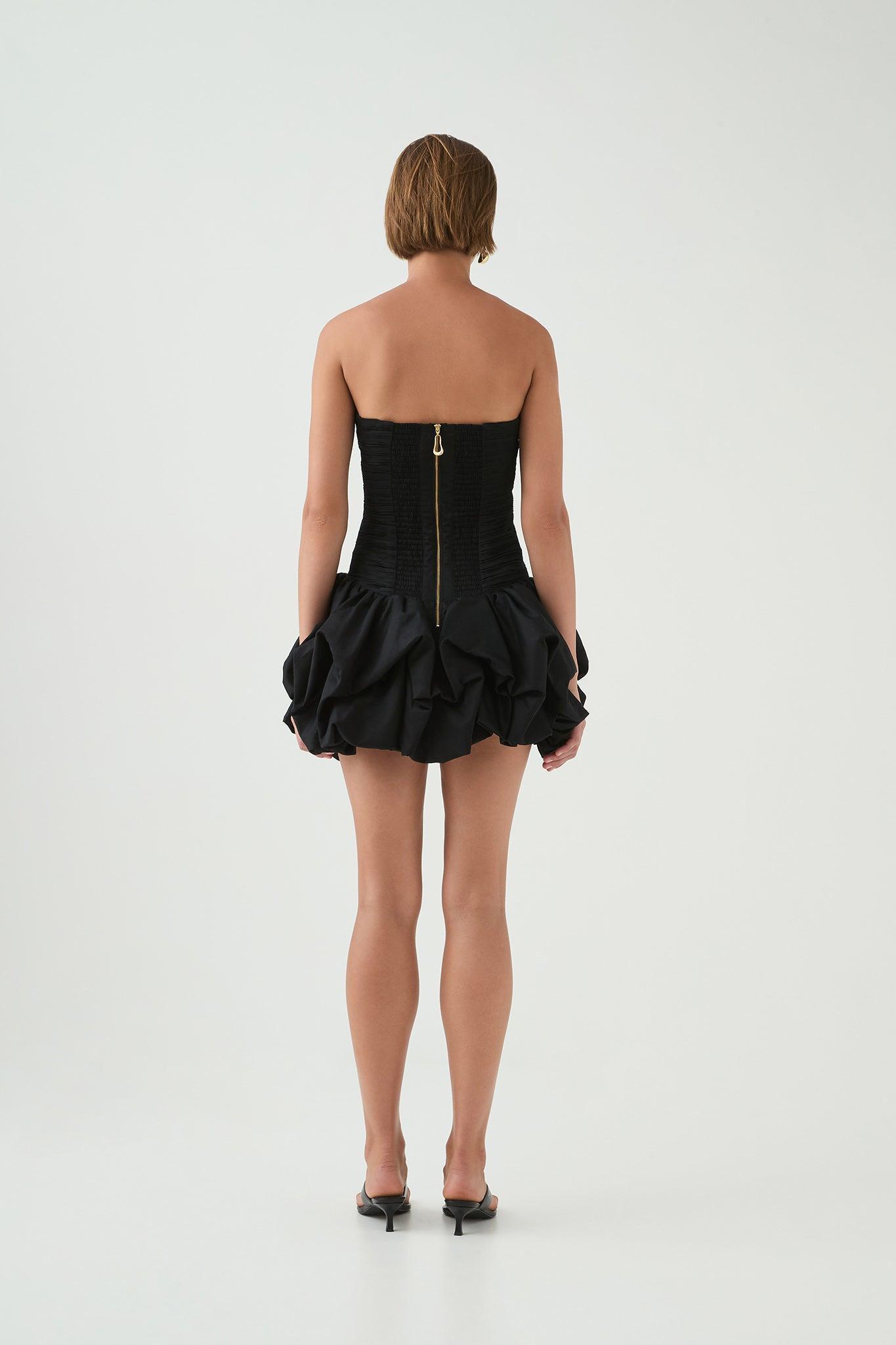 Violette Bubble Hem Mini Dress Product Image