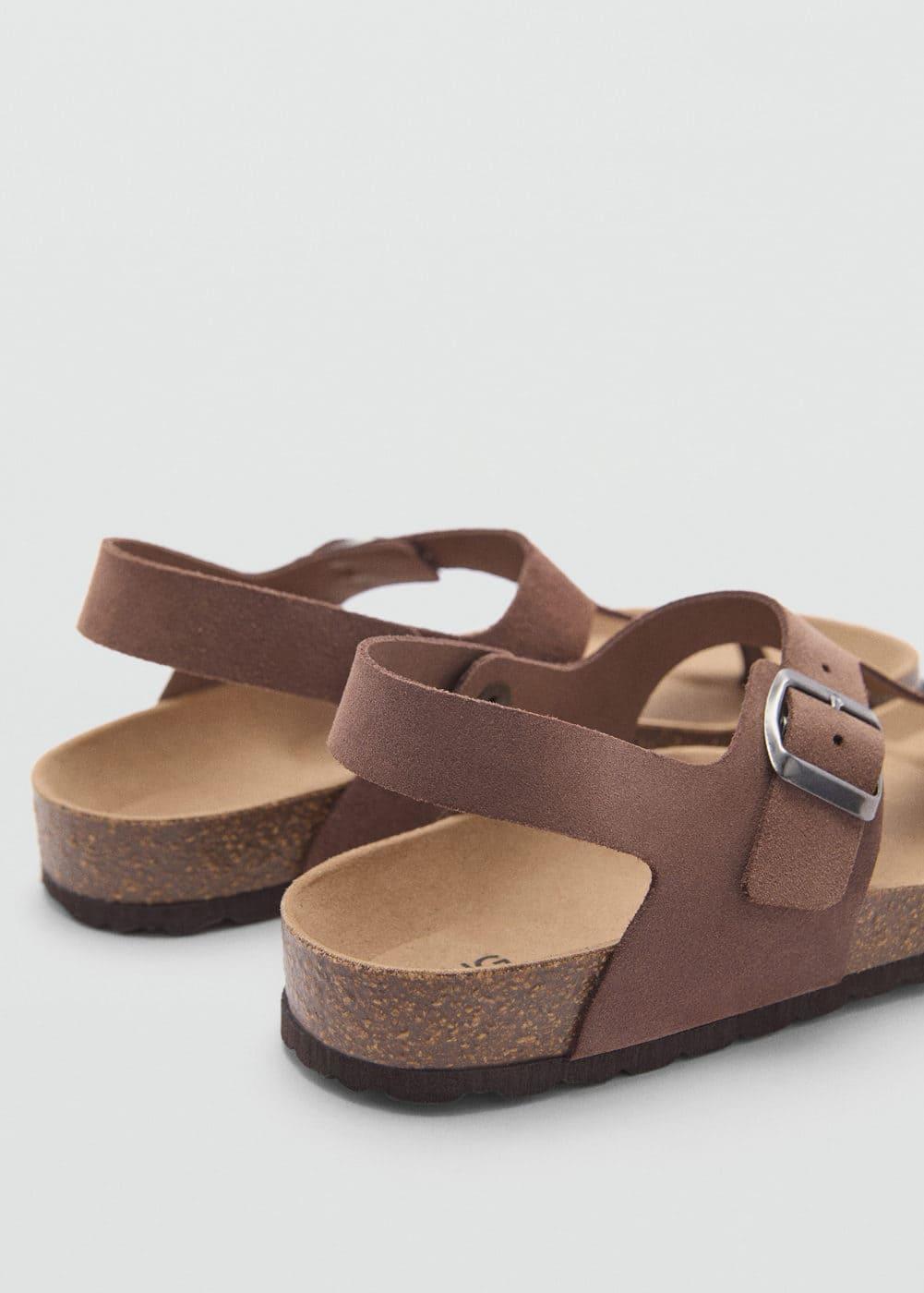 Mango Mens Leather Strap Sandals Product Image