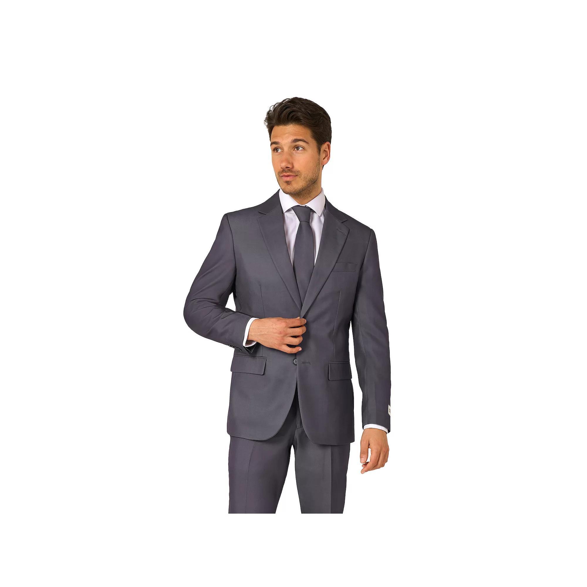 Men's OppoSuits Suit & Tie Set, Size: 48 - Regular, Gray Product Image