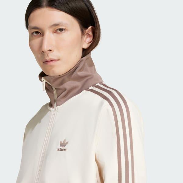adidas Adicolor Classics Beckenbauer Track Jacket Wonder White 2XL Mens Product Image
