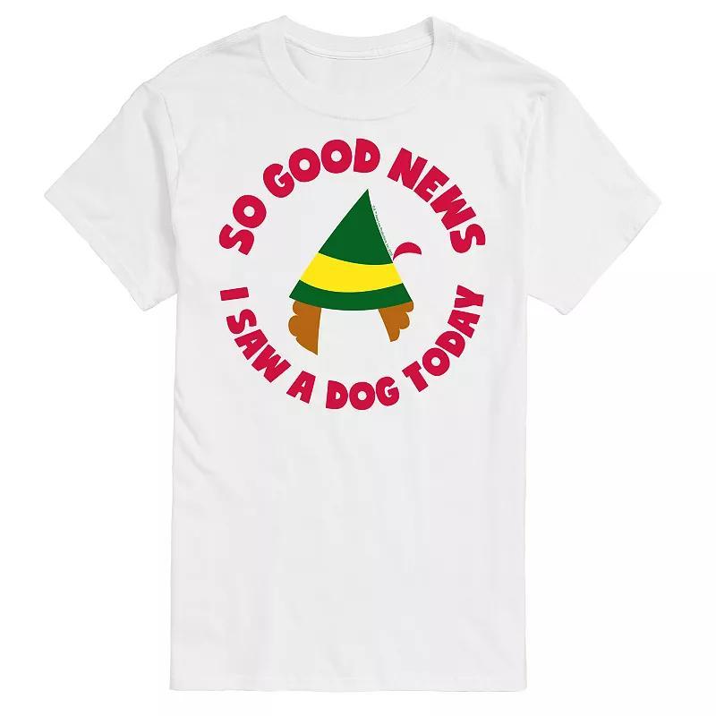 Men's Elf Saw A Dog Tee, Size: Large, Black Product Image
