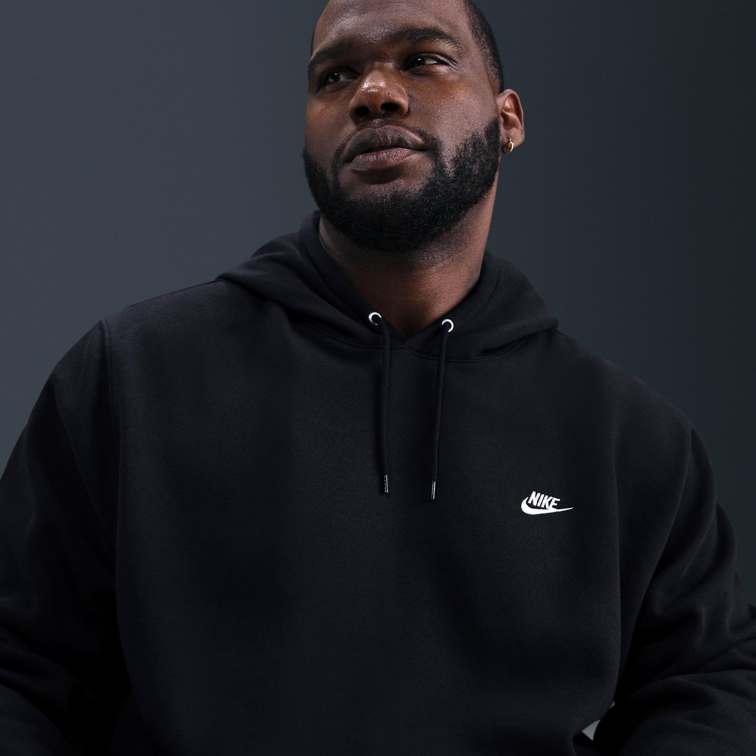 Nike Men's Club Pullover Fleece Hoodie Product Image