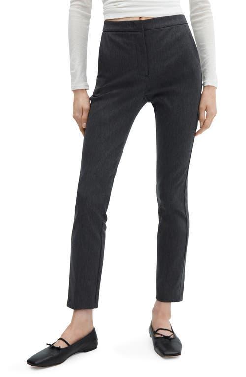 Mango Womens Crop Skinny Pants Product Image