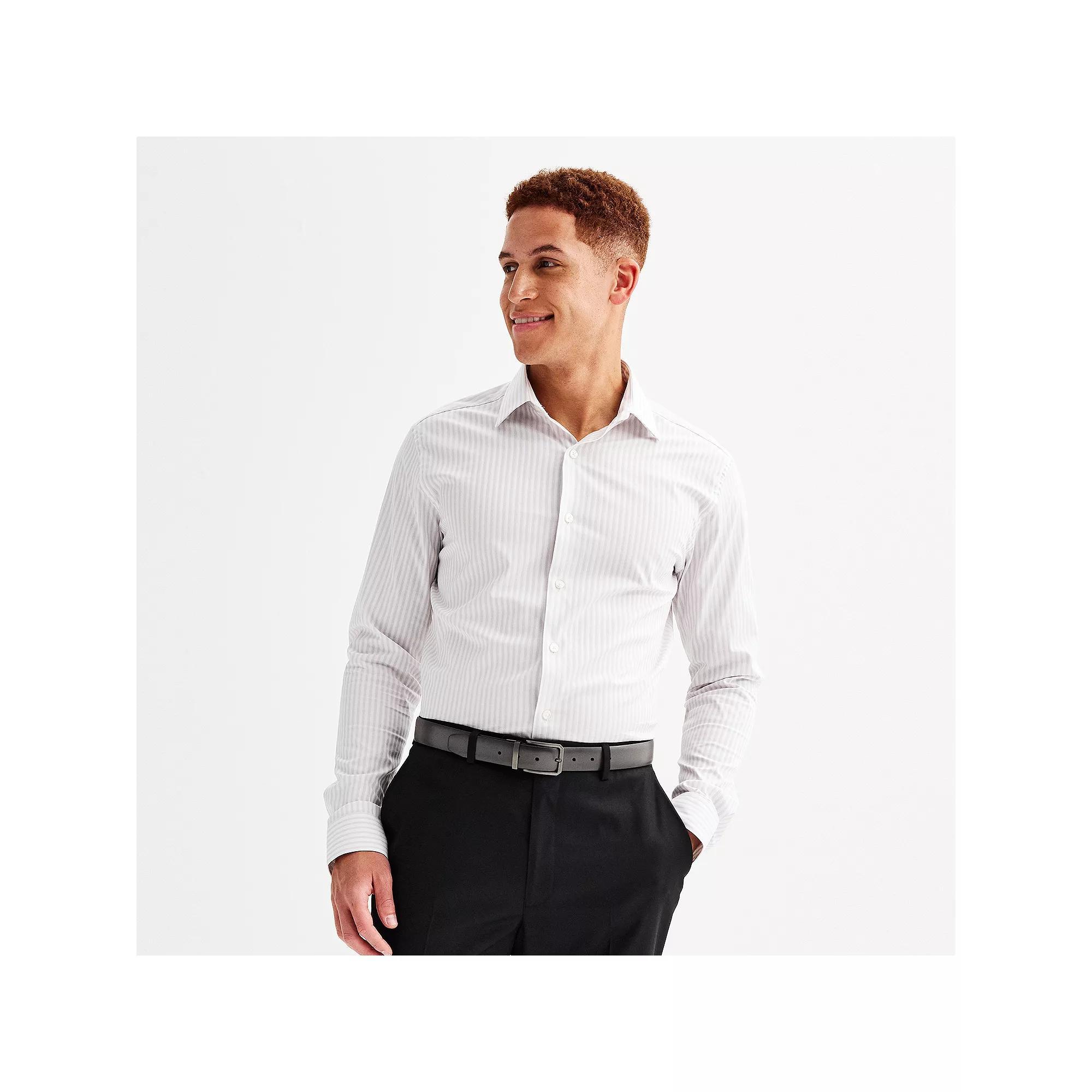 Mens Apt. 9 Premier Flex Slim-Fit Dress Shirt Product Image