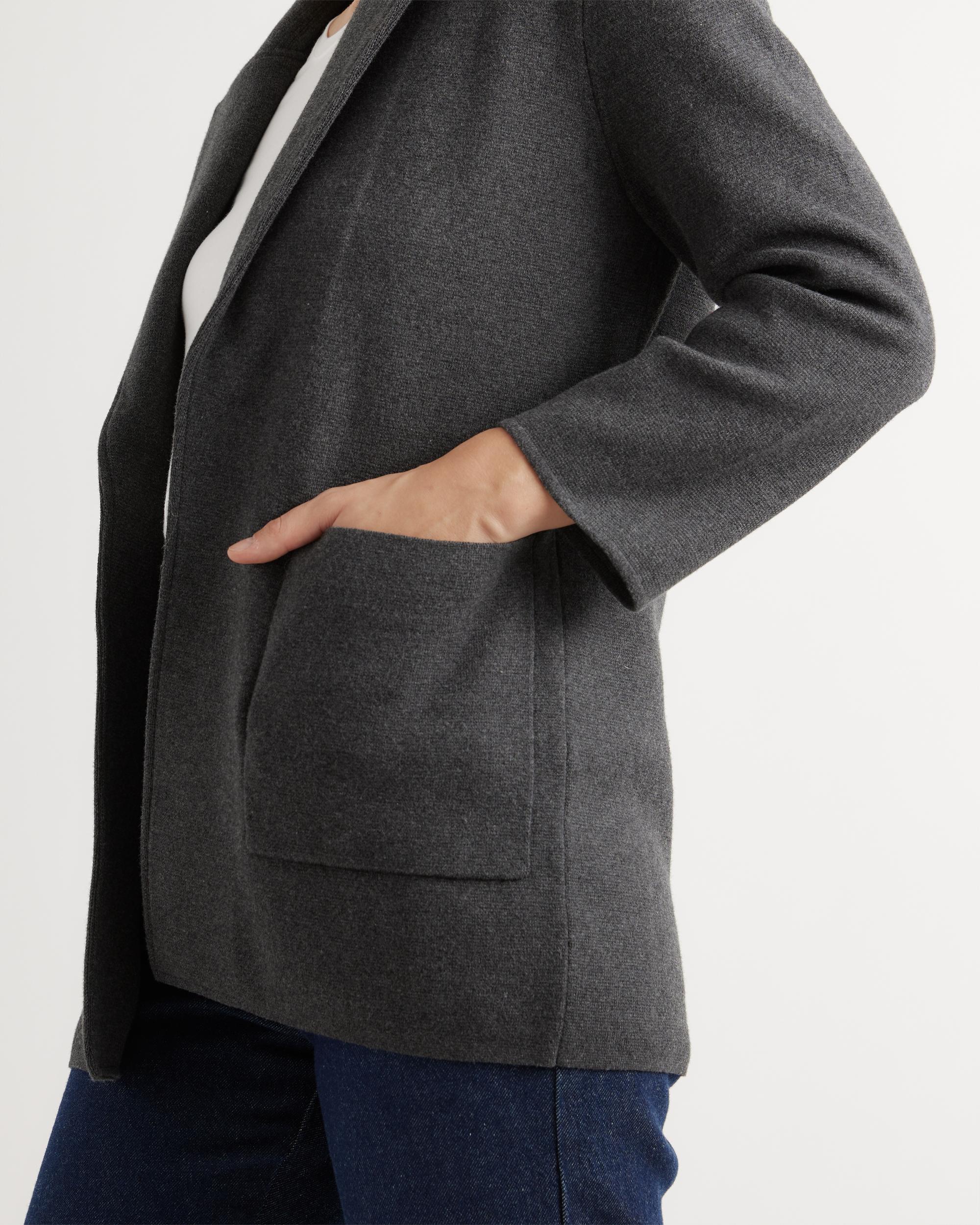 Quince | Women's Knit Blazer Organic Cotton Product Image