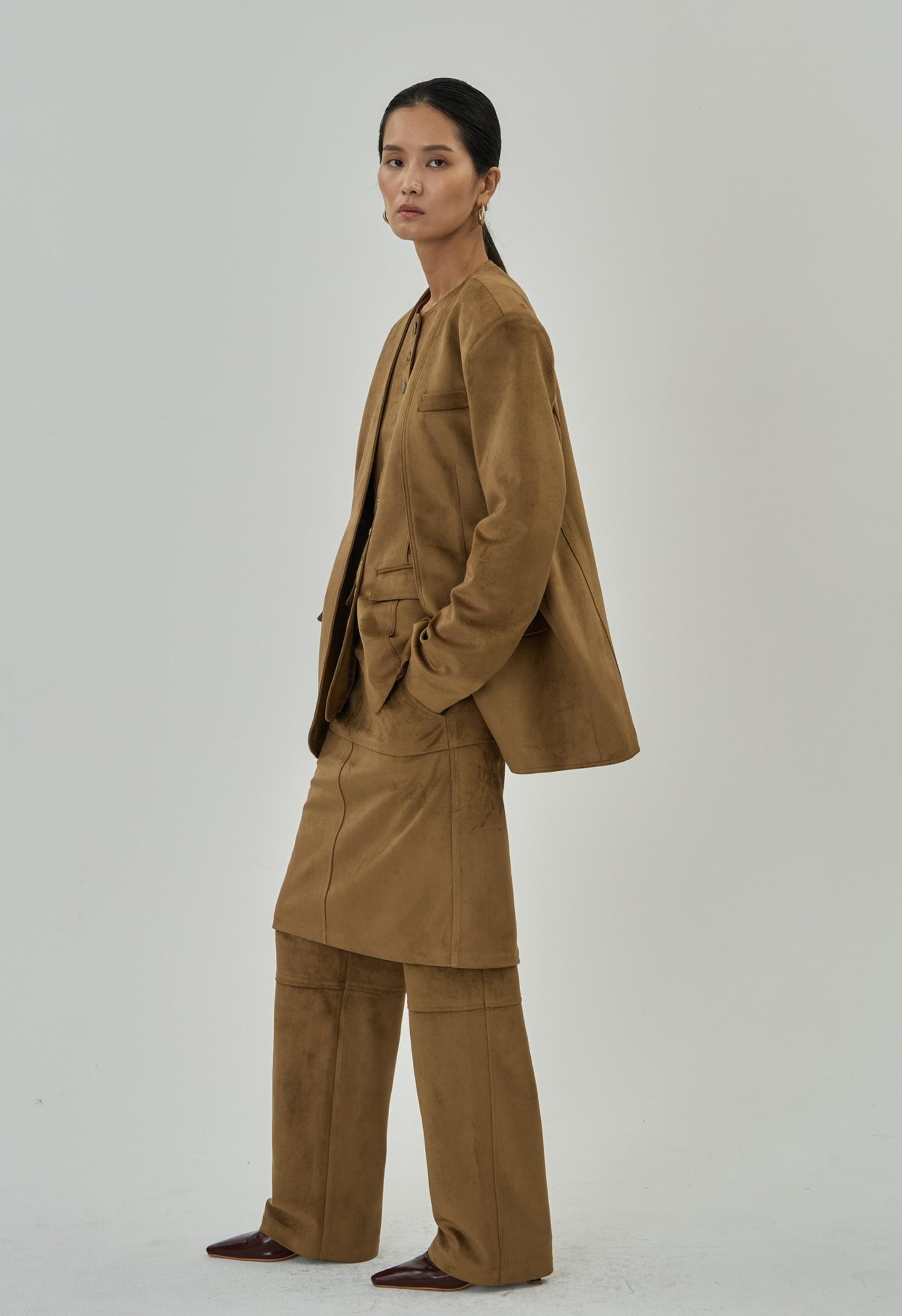 Camelle Suede Pant/Skirt Product Image