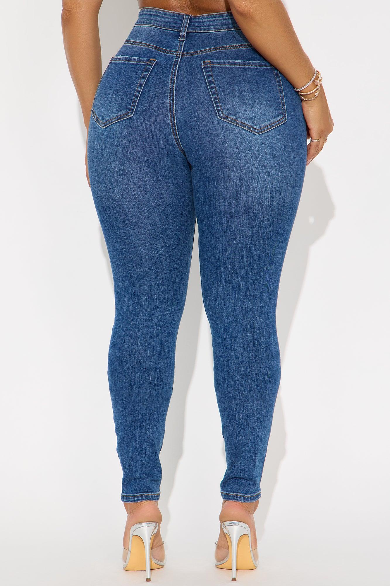 Tall Top Of The Line Stretch Skinny Jeans - Medium Wash Product Image