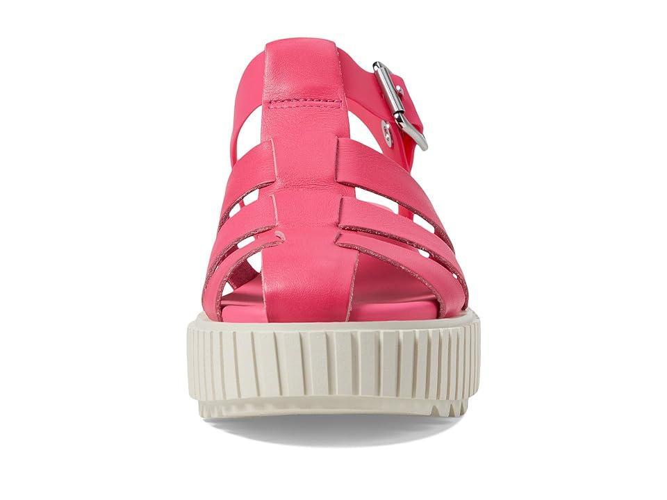 Ona Embossed Leather Fisherman Sandals Product Image