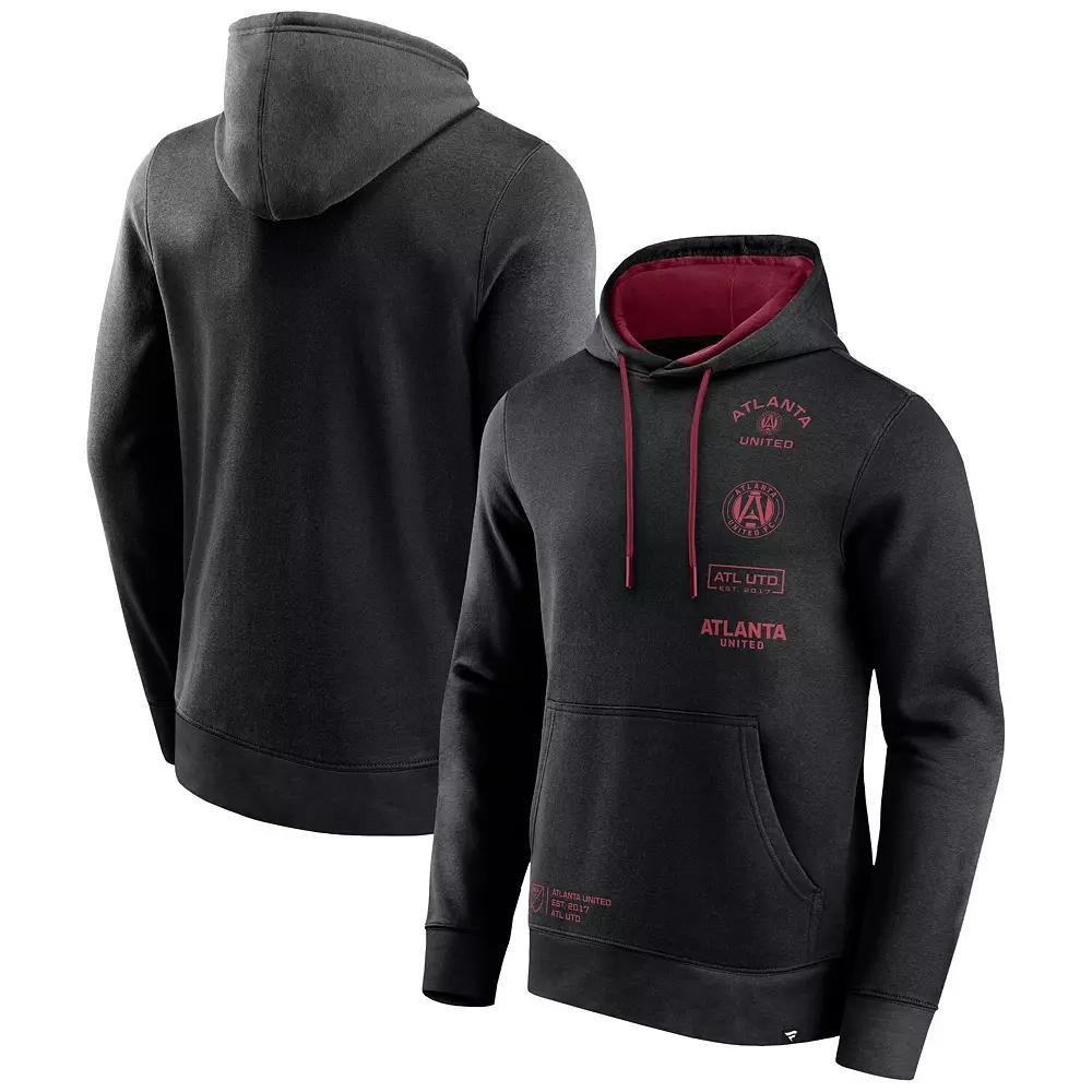 Men's Fanatics Branded Black Sporting Kansas City Halftime Pullover Hoodie, Size: Medium Product Image