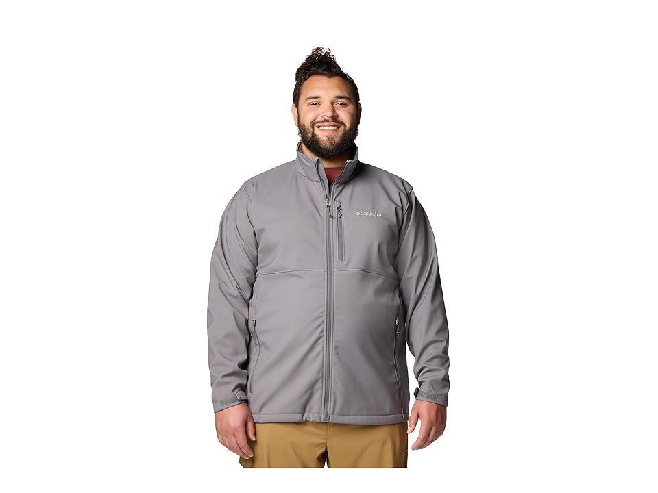 Men's Columbia Ascender Softshell Jacket, Size: XXL, City Gray Product Image
