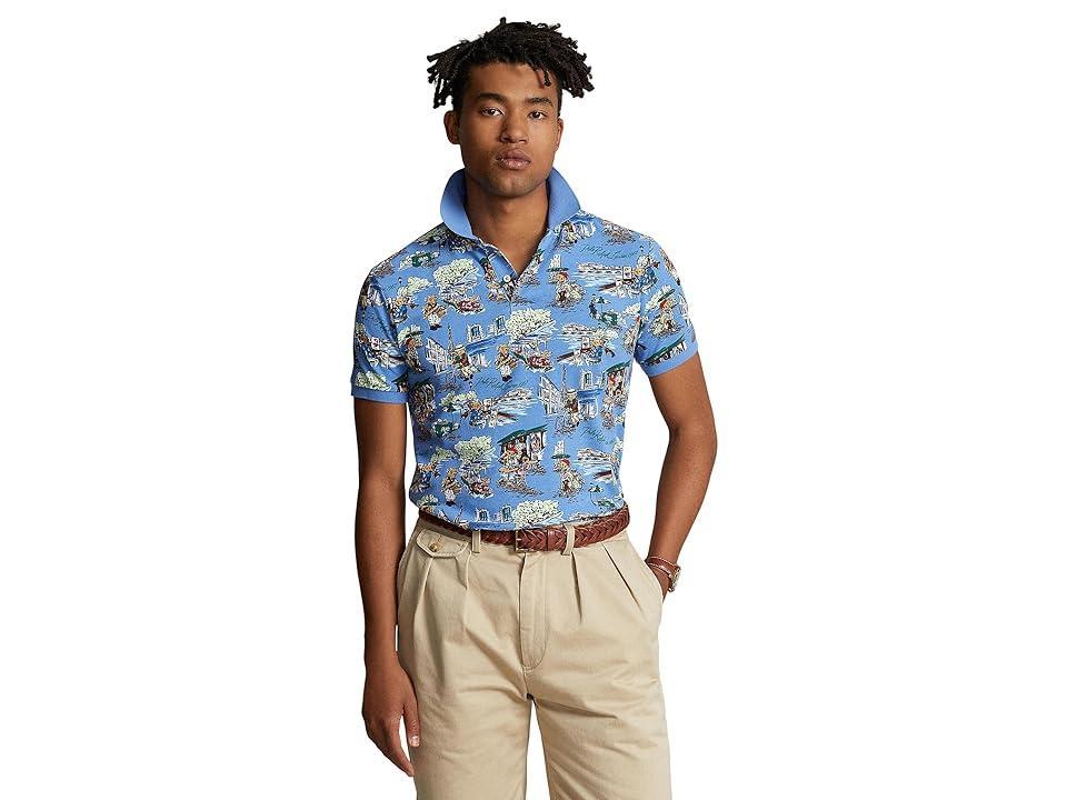 Polo Ralph Lauren Classic Fit Polo Bear Mesh Polo Shirt Product Image