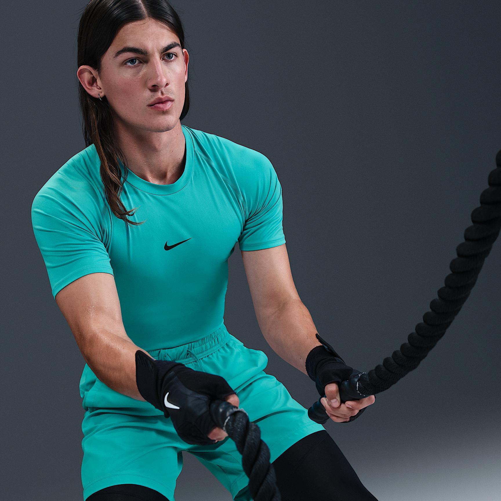 Men's Nike Pro Dri-FIT Tight Short-Sleeve Fitness Top Product Image