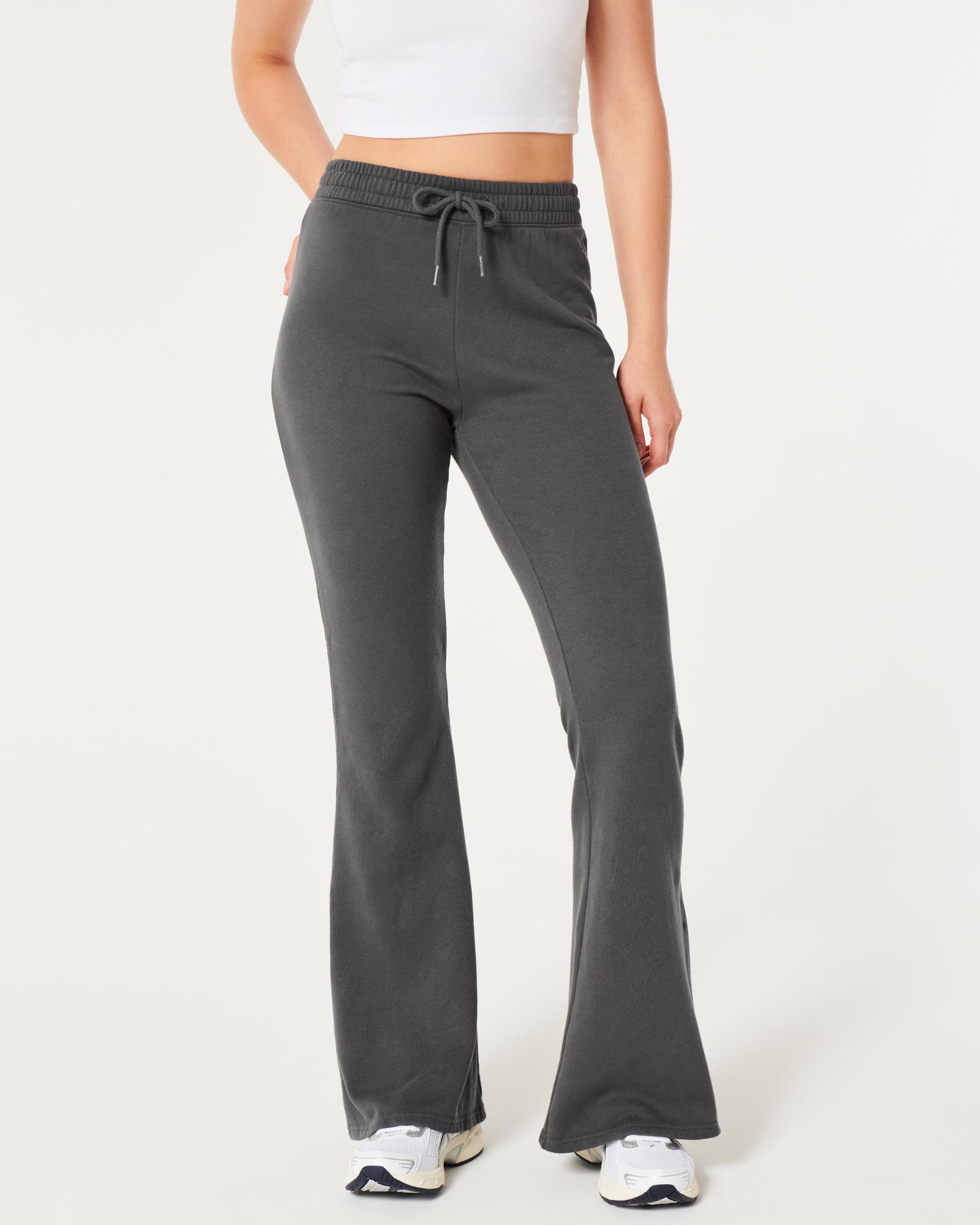 Ultra High-Rise Fleece Flare Pants Product Image