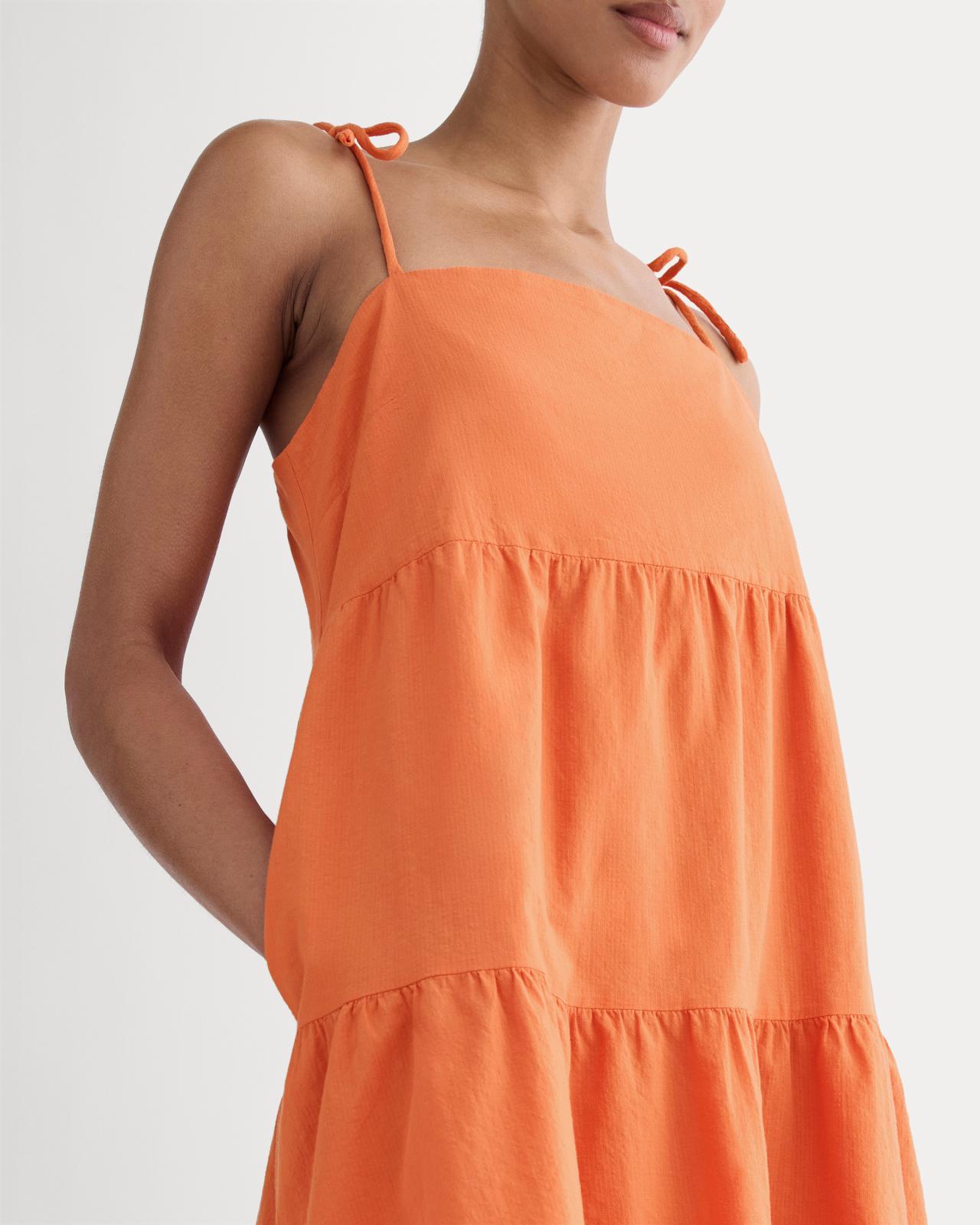 The Gauze Mini Tiered Dress Product Image