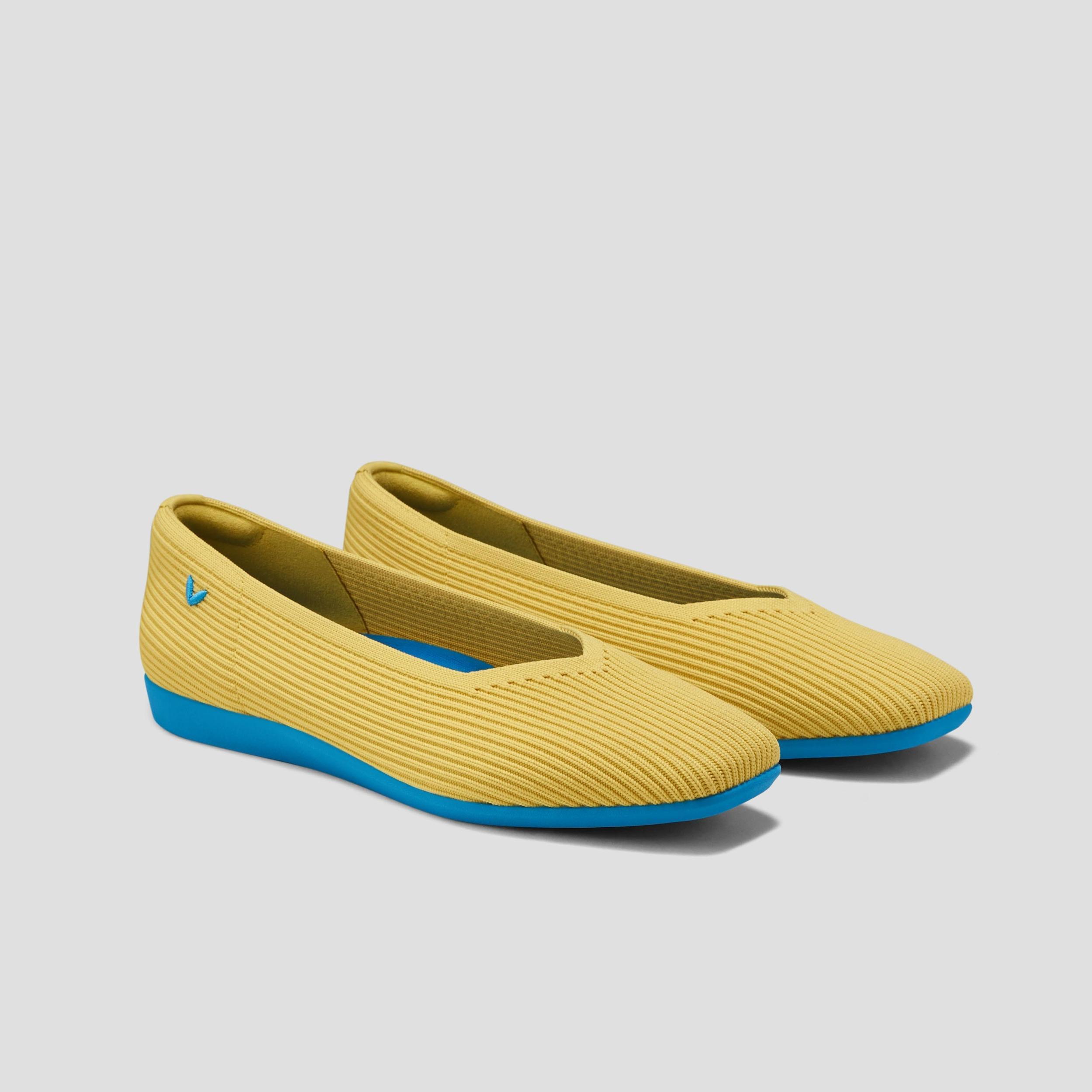 Lightweight Square-Toe V-Cut Flats (Margot Walker) Product Image