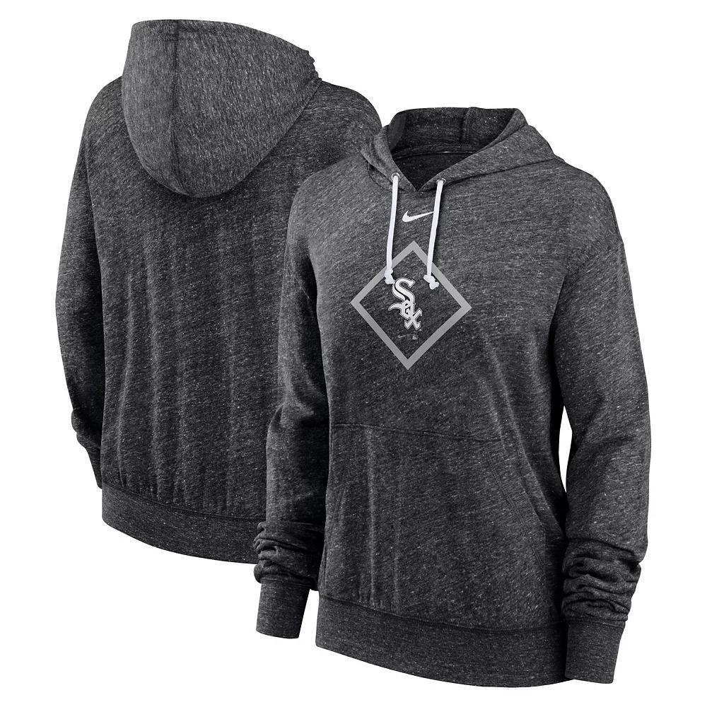 Women's Nike Red Washington Nationals Diamond Icon Gym Vintage Lightweight Hooded Top, Size: Medium Product Image