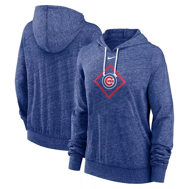 Women's Nike Red Washington Nationals Diamond Icon Gym Vintage Lightweight Hooded Top, Size: Medium Product Image