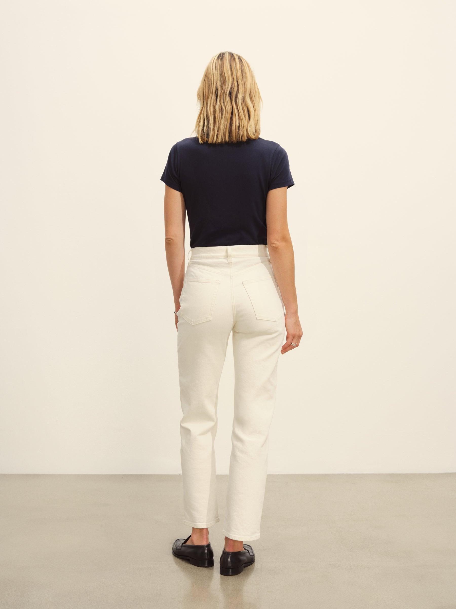 Dark Navy Pima Slim Crew Product Image