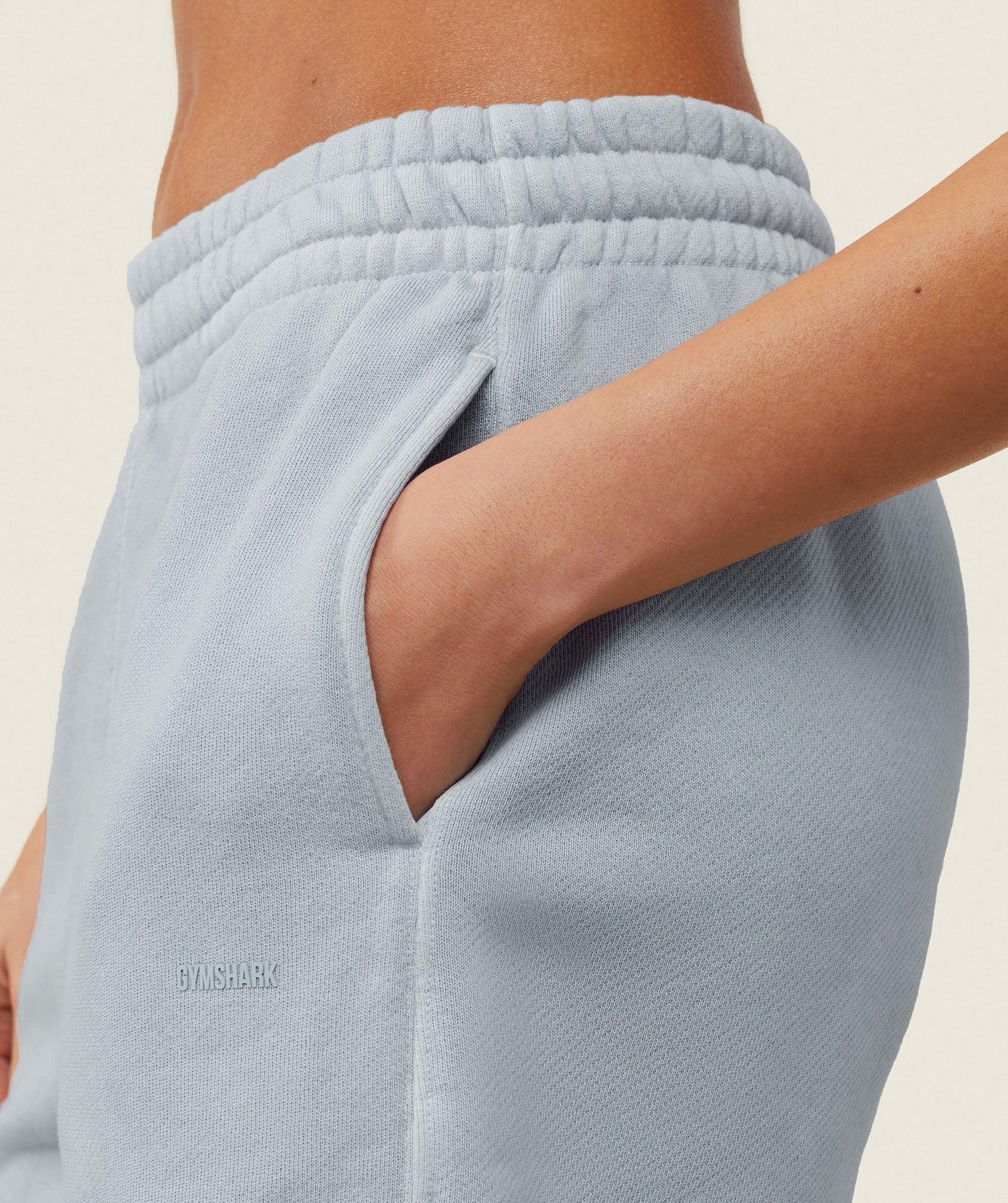 Gymshark Relaxed Sweat Shorts - Ice Grey Female Product Image