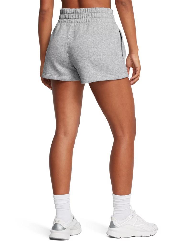 UA Icon Fleece Boxer Womens 2.75 Shorts Product Image