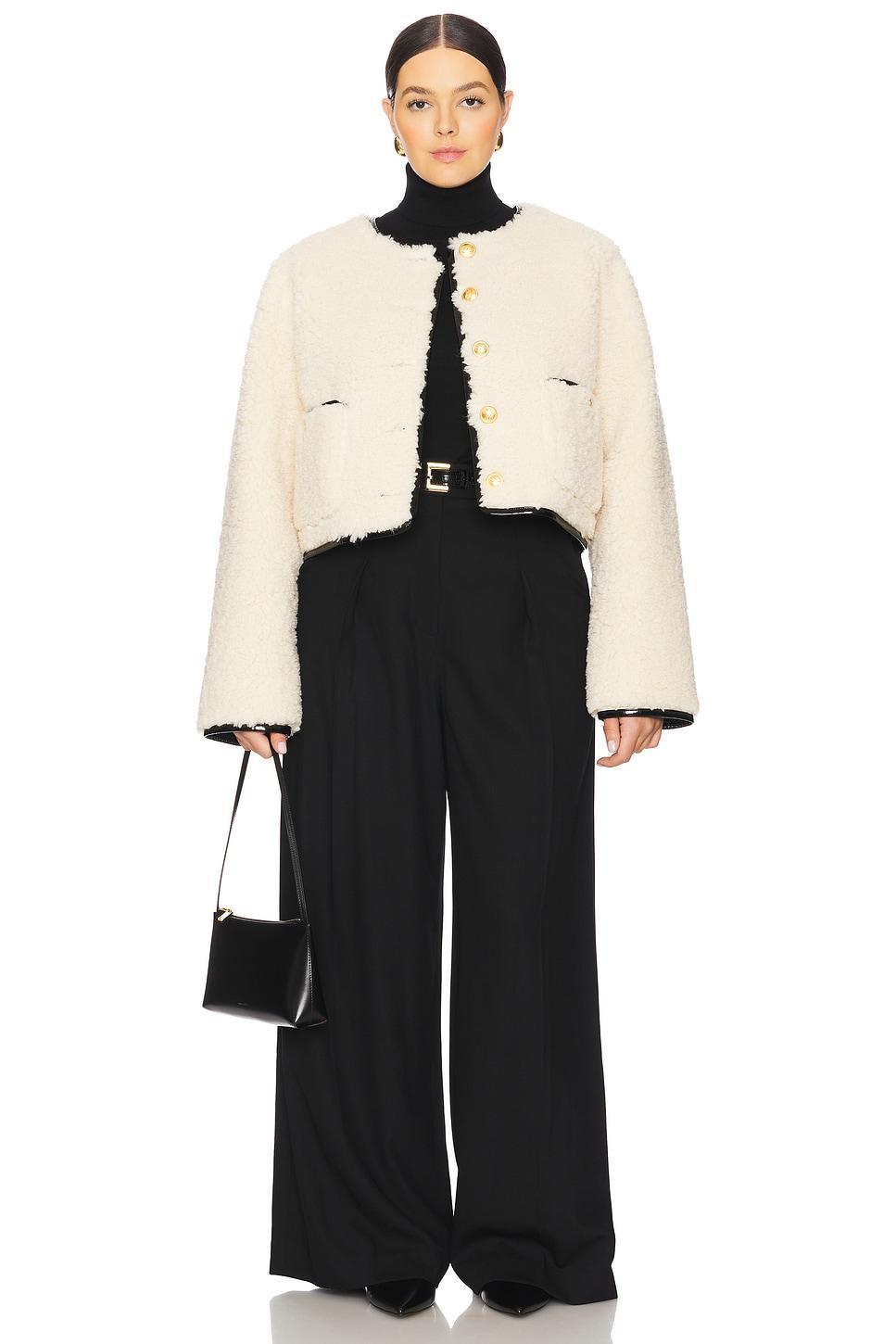 By Marianna Pauchet Reversible Faux Sherpa Jacket L'Academie Product Image