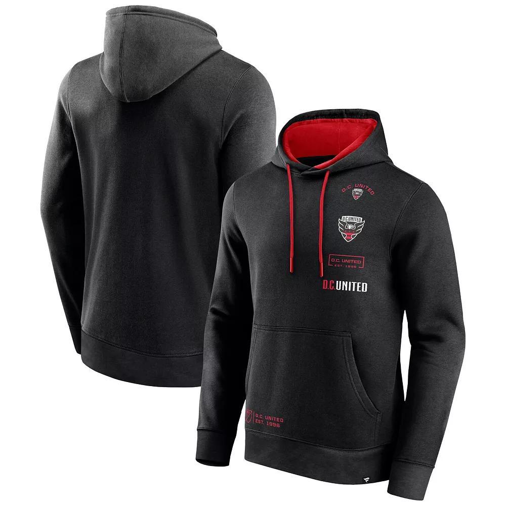 Mens Fanatics Black Colorado Rapids Halftime Pullover Hoodie Product Image