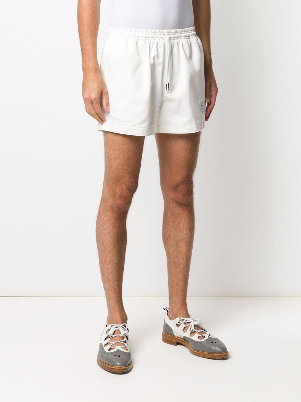 cotton shorts with drawstring waist Product Image